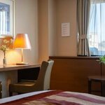 Номер делюкс с 1 двуспальной кроватью с видом на Золотой мост в Лотте Отель Владивосток