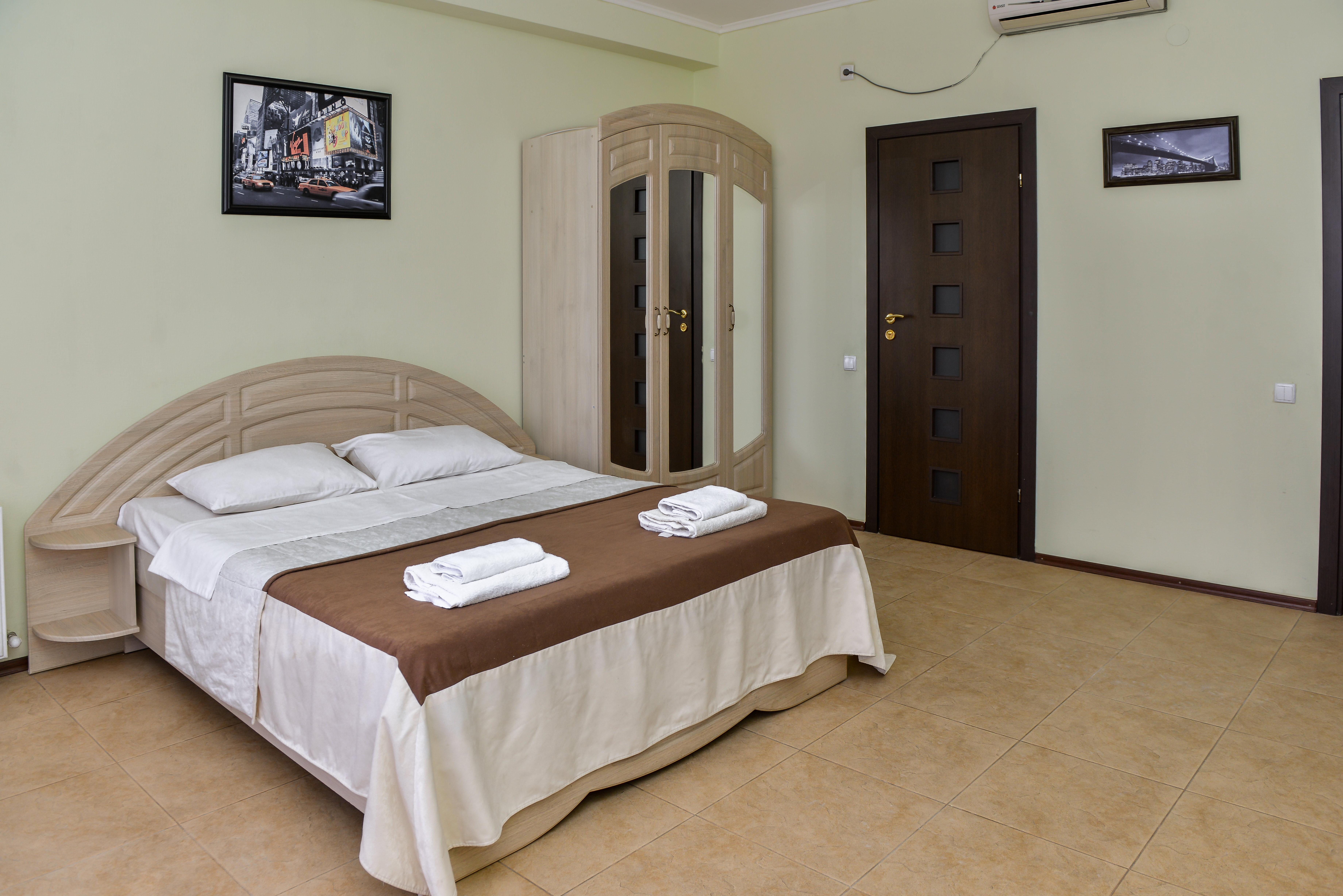 Двухместный номер с 1 кроватью и балконом, вид на море