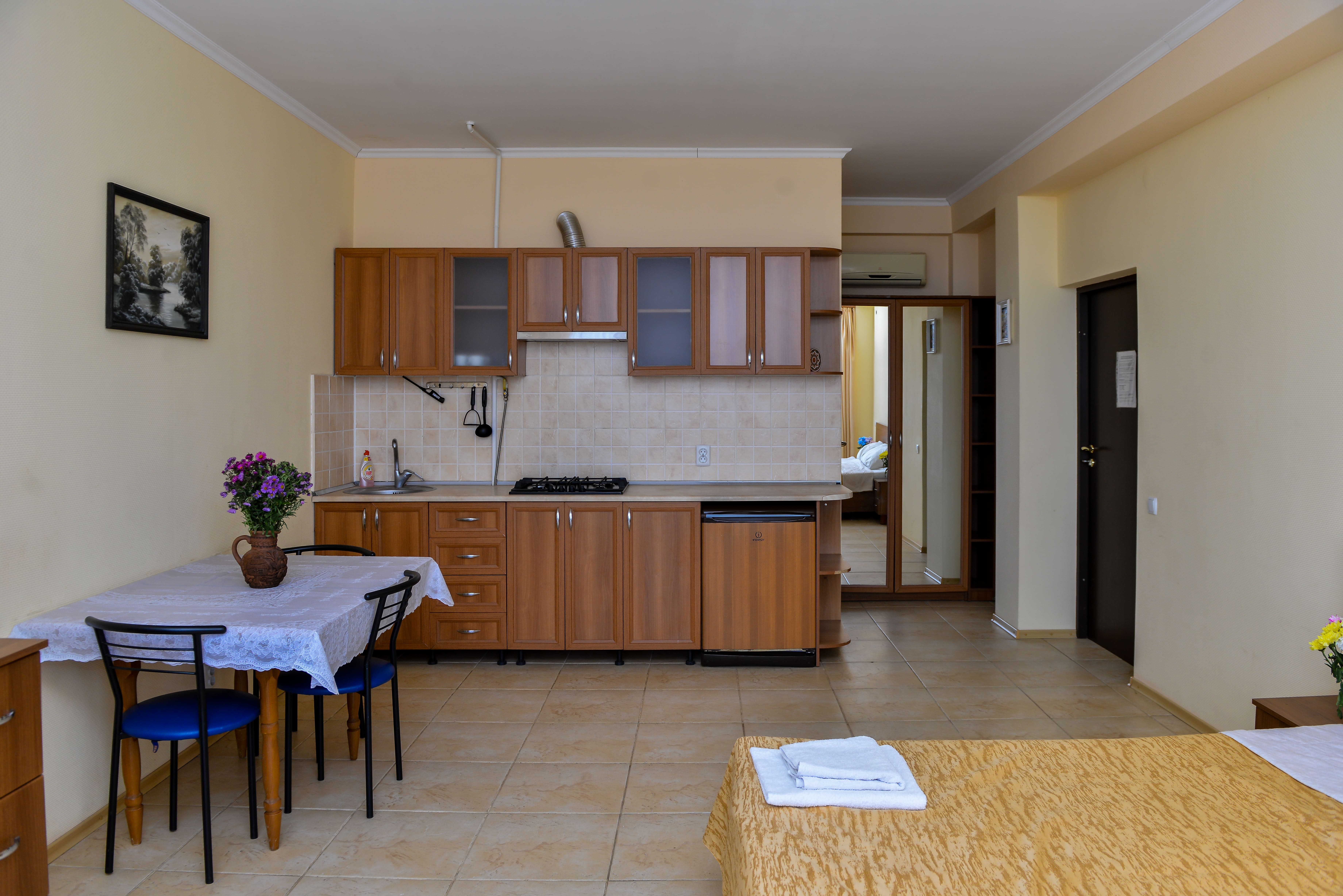 Двухместный номер с 1 кроватью и видом на море