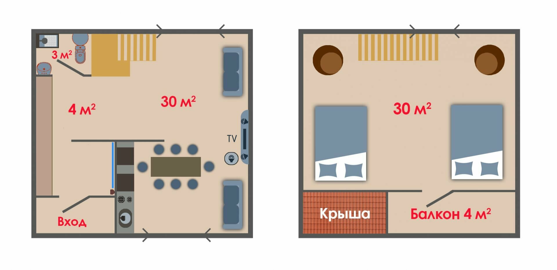 Коттедж для отпуска