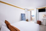 Двухместный номер с 1 двуспальной кроватью, вид на море в Hotel Tagoo