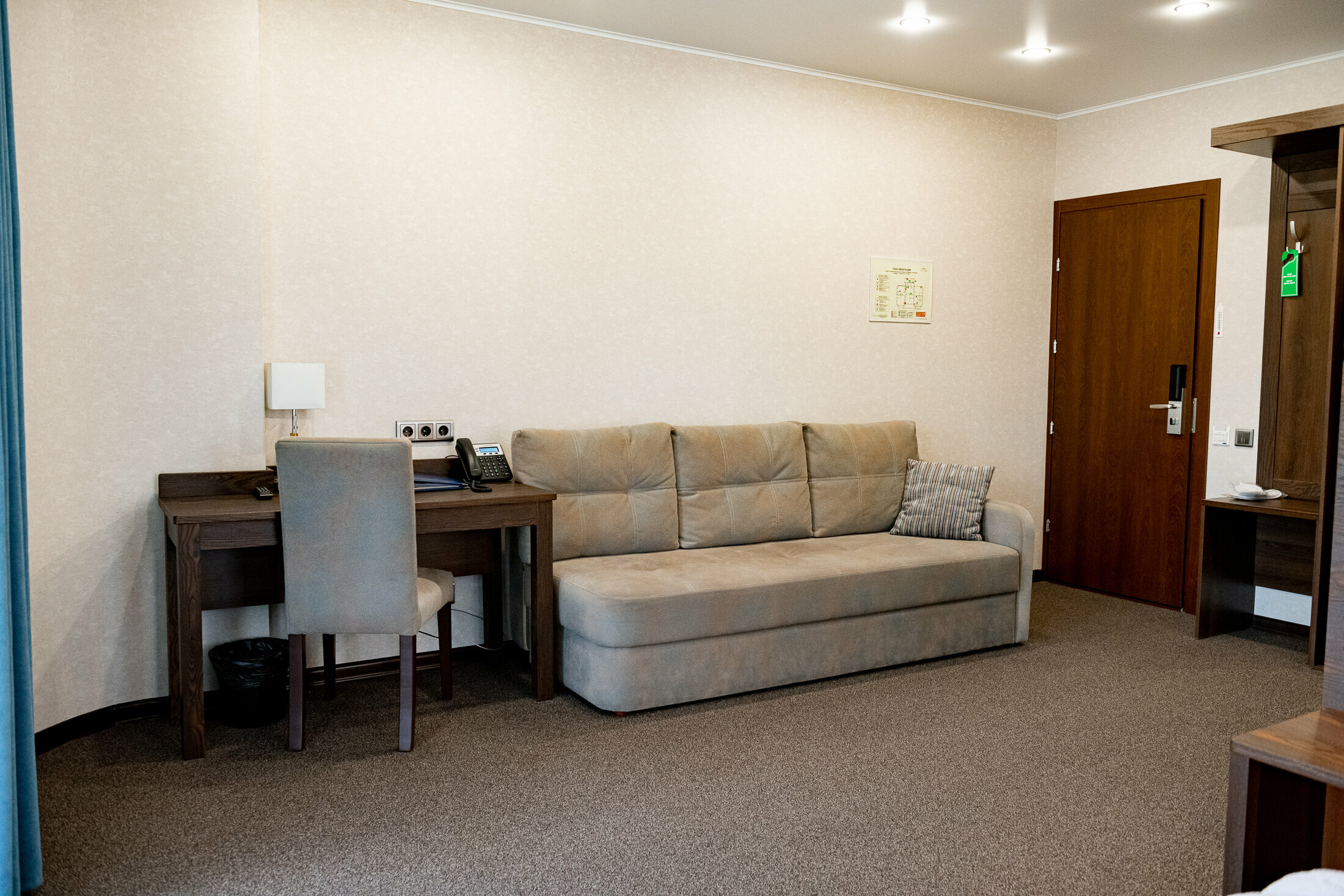 Двухместный номер Делюкс с 1 кроватью и балконом