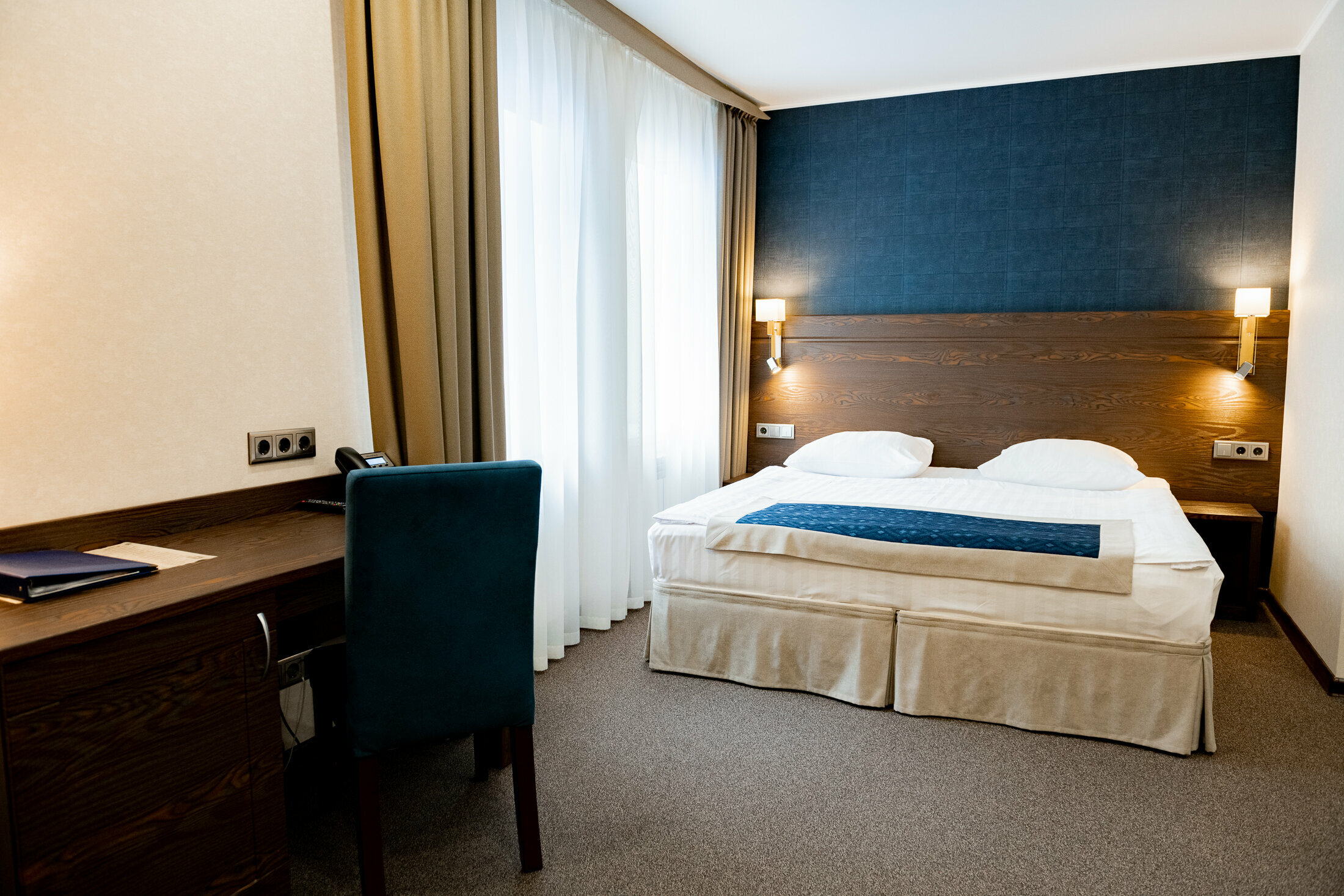 Стандартный двухместный номер с 1 кроватью или 2 отдельными кроватями, вид на сад