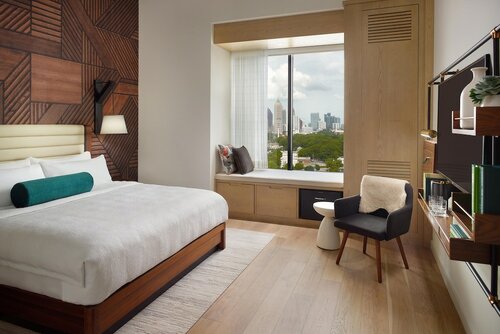 Номер «Делюкс», 1 двуспальная кровать «Кинг-сайз», для некурящих в Bellyard, West Midtown Atlanta, a Tribute Portfolio Hotel