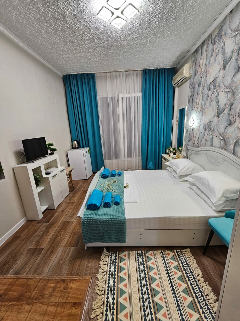 Двухместный номер с 1 кроватью и собственной ванной комнатой