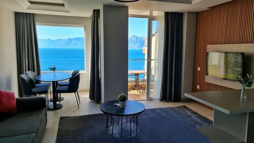 Семейный люкс, 2 спальни, вид на море в Letstay Panorama Suites