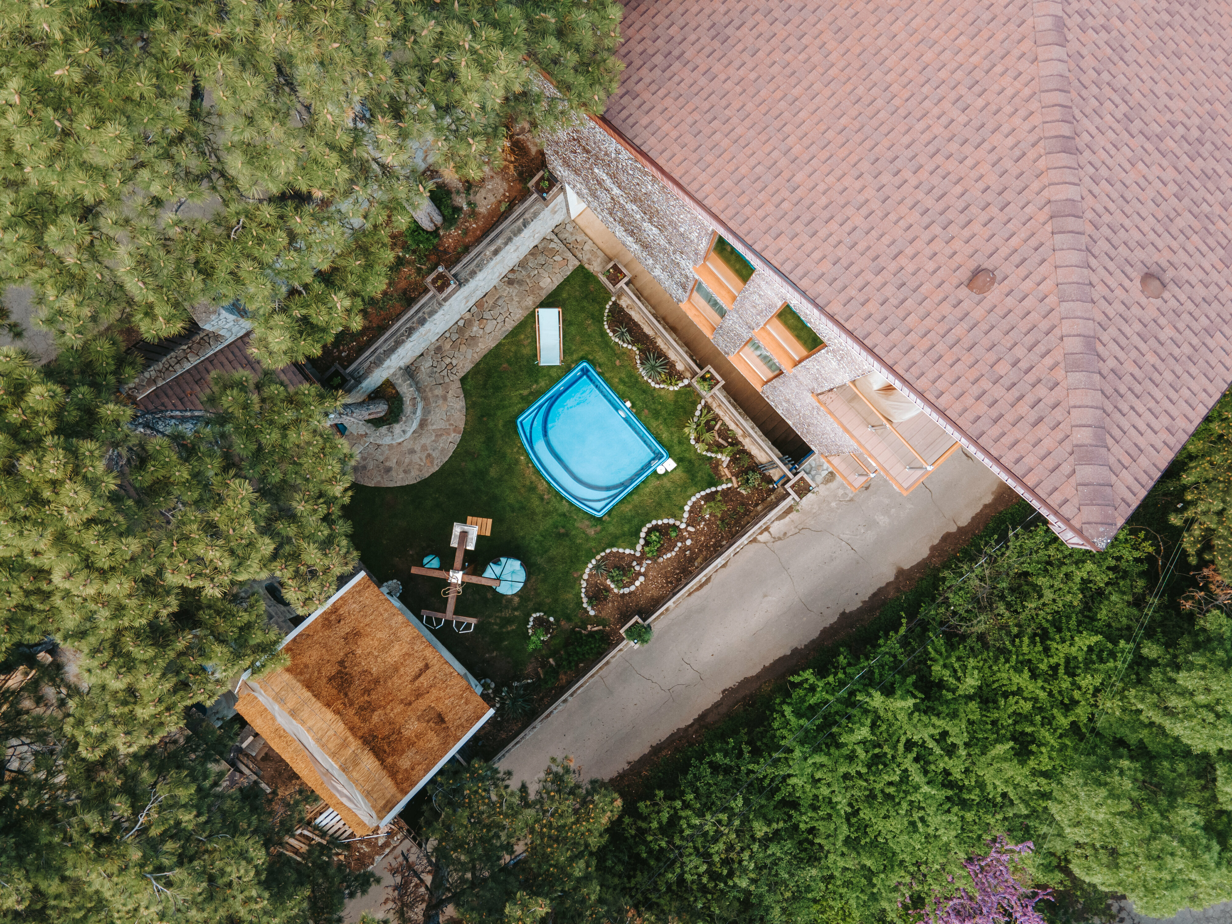 Вилла с собственным бассейном