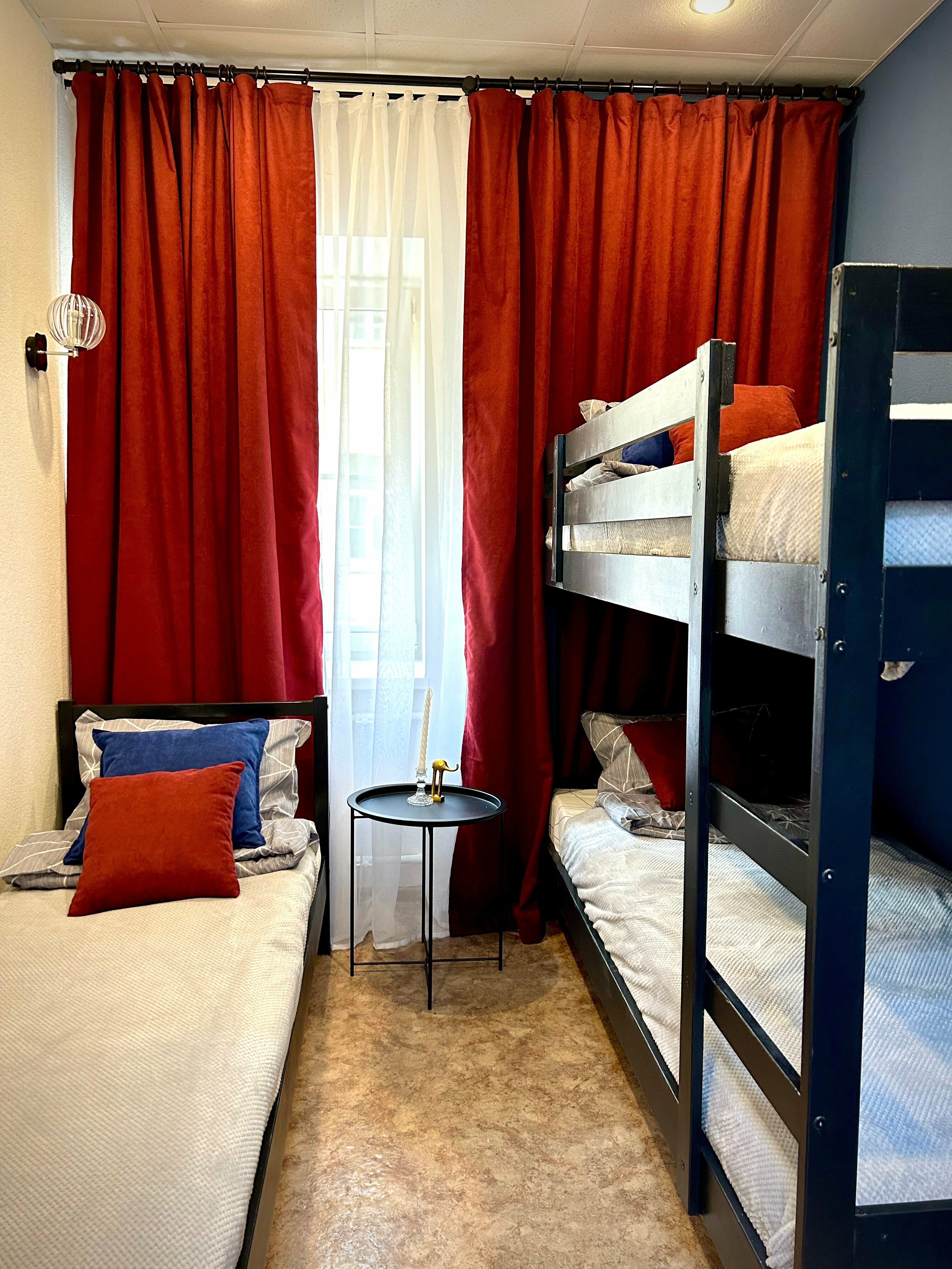 Бюджетный трехместный номер