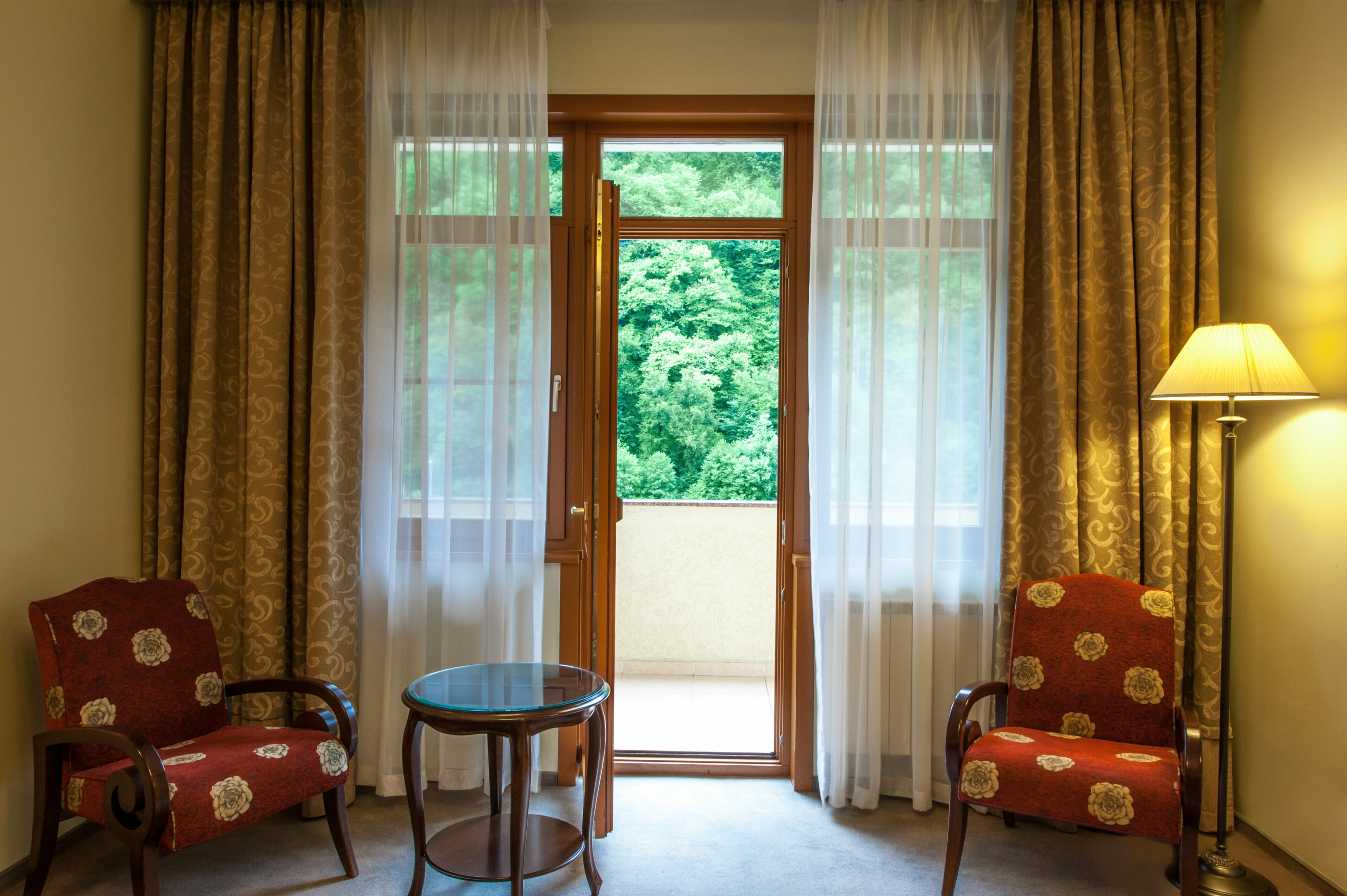 Двухместный номер Делюкс с 1 кроватью и балконом