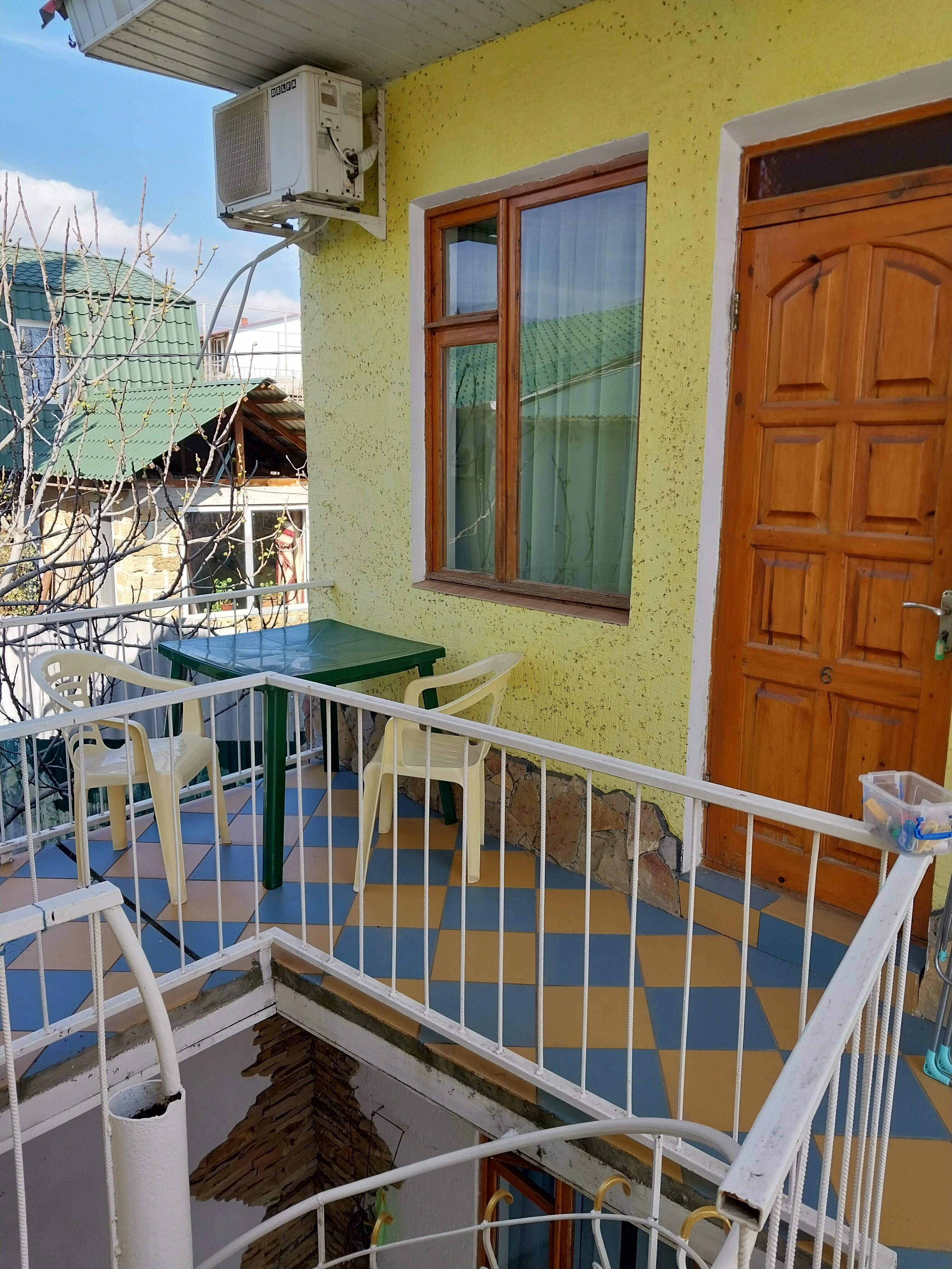 Двухместный номер с 1 кроватью и балконом, вид на море