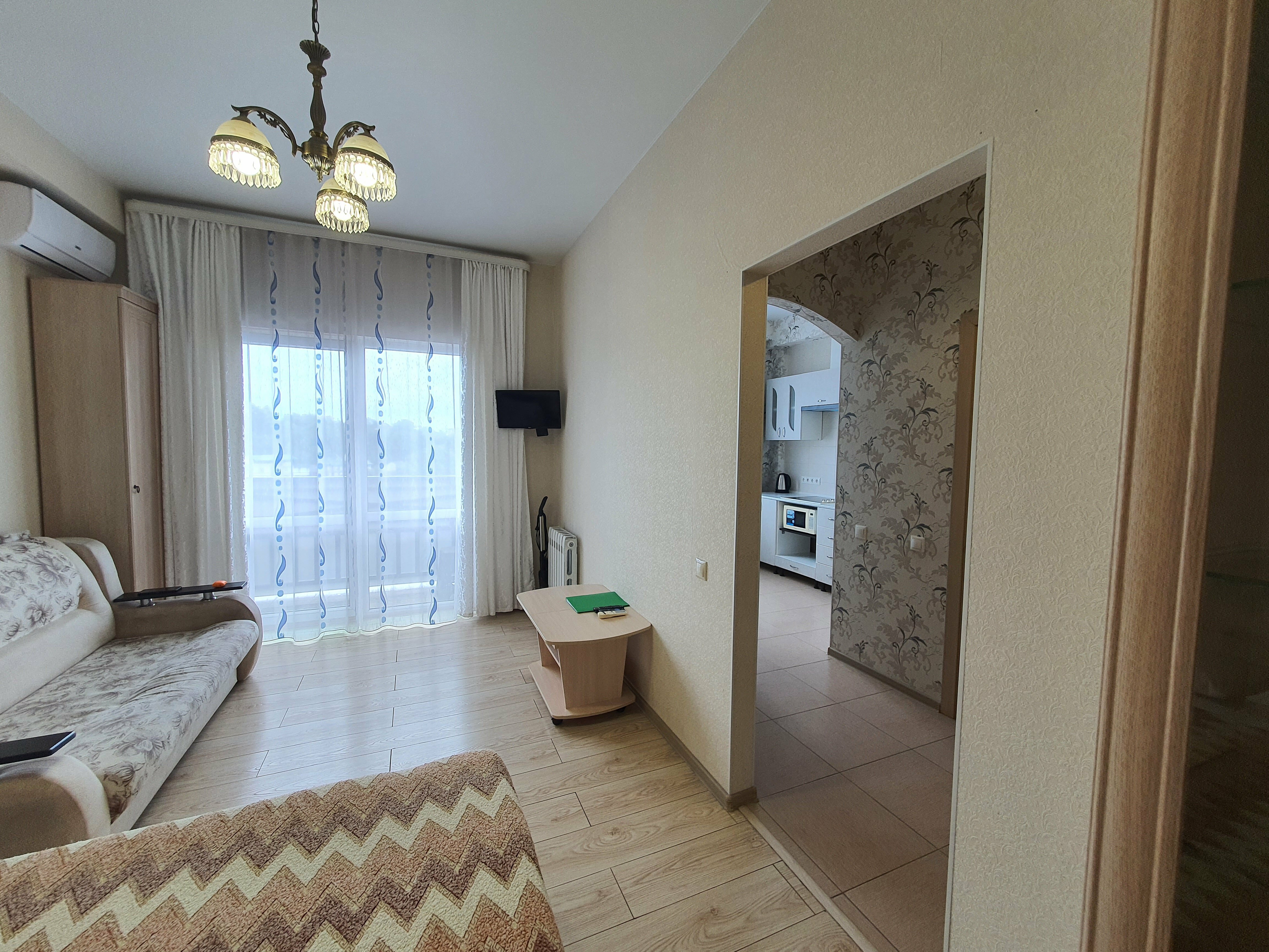 Апартаменты с 1 спальней