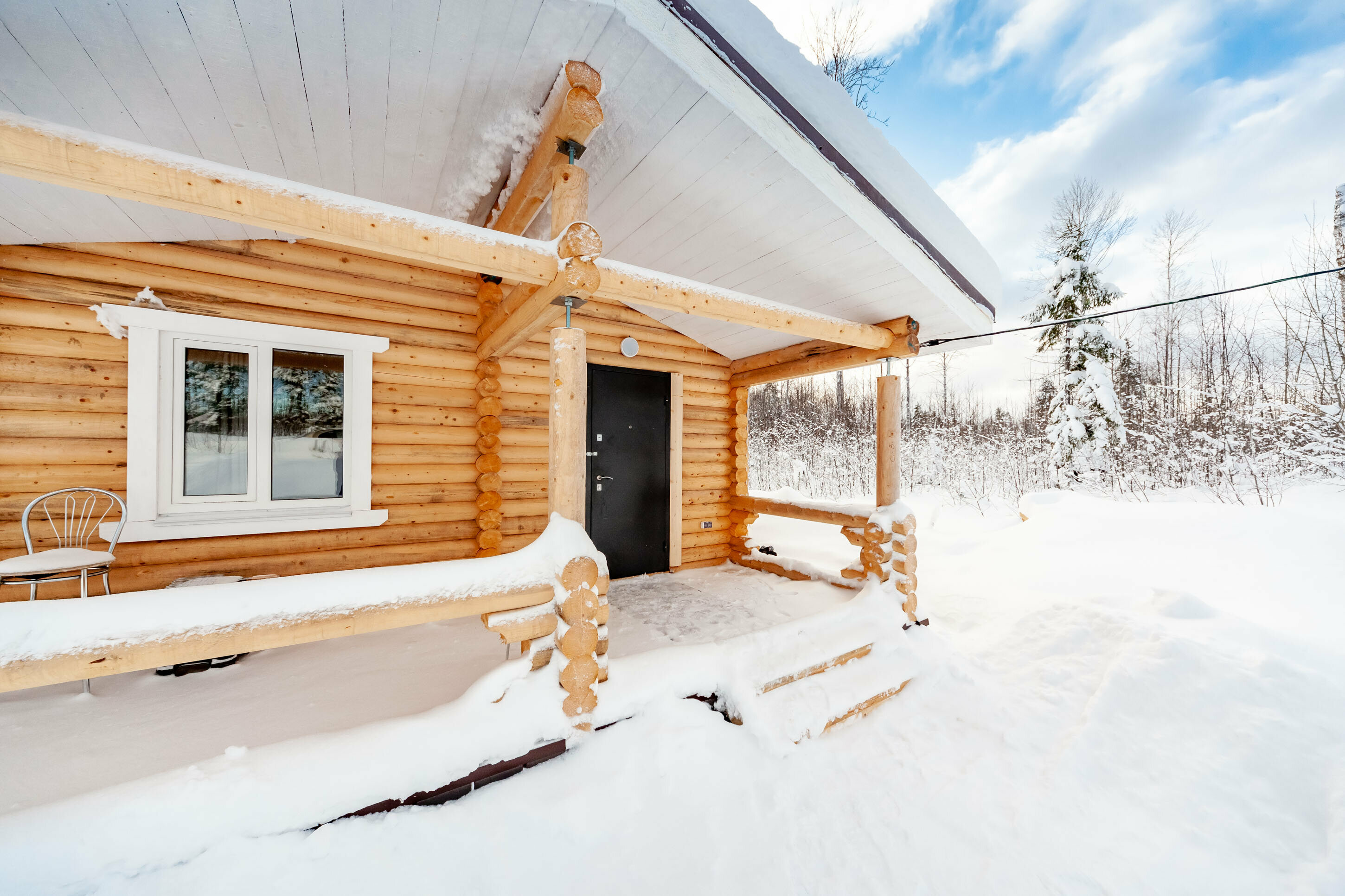 Дом с видом на лес