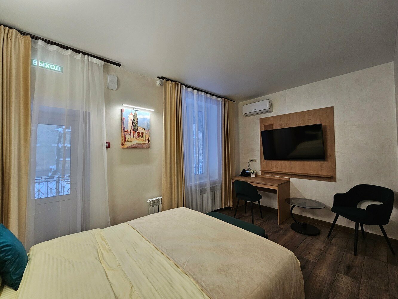 Большой двухместный номер с 1 кроватью