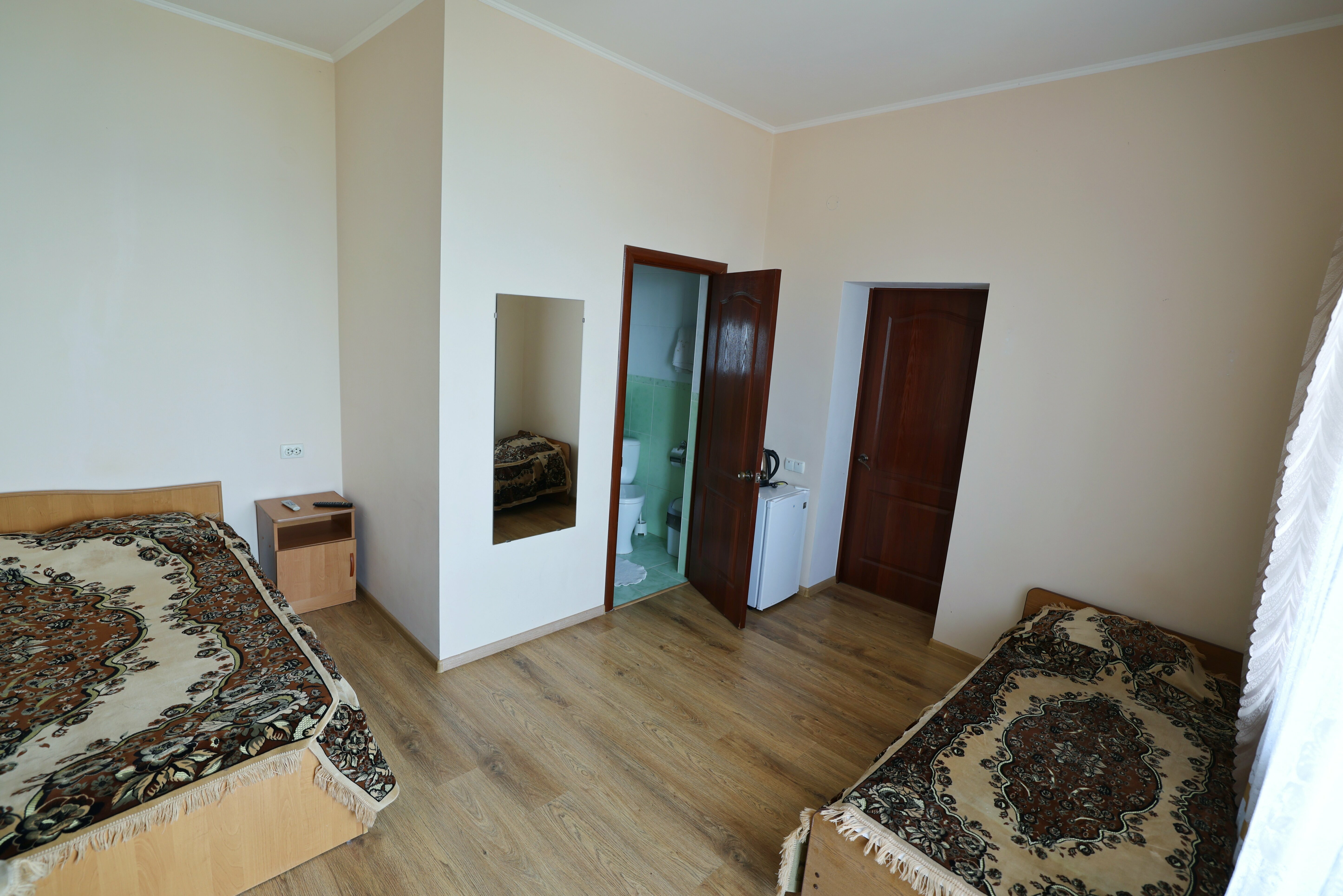 Трехместный номер с доп. местом с балконом и видом на море