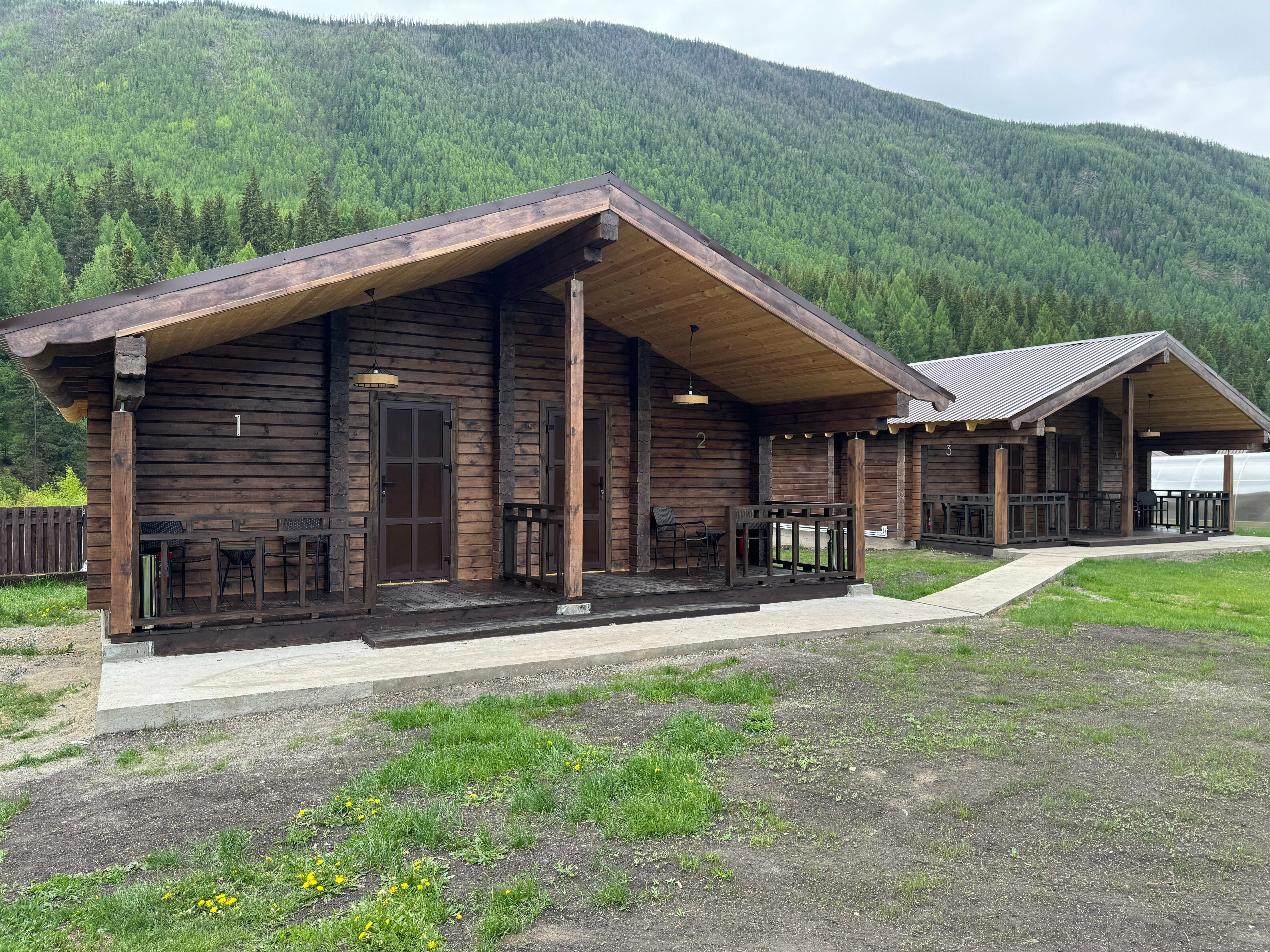 Двухместный номер с 2 отдельными кроватями, вид на горы