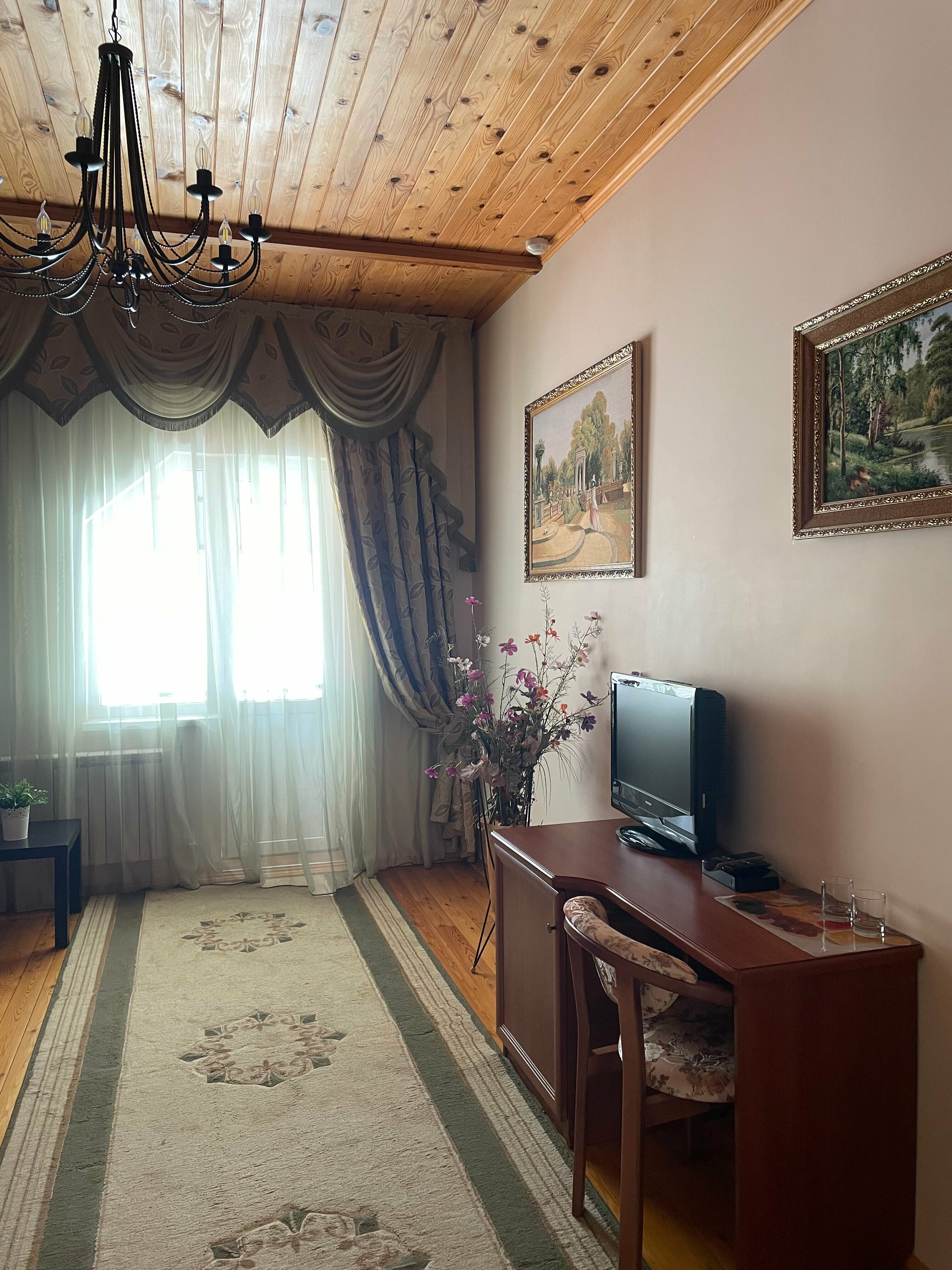 Двухместный номер с 1 кроватью и видом на горы