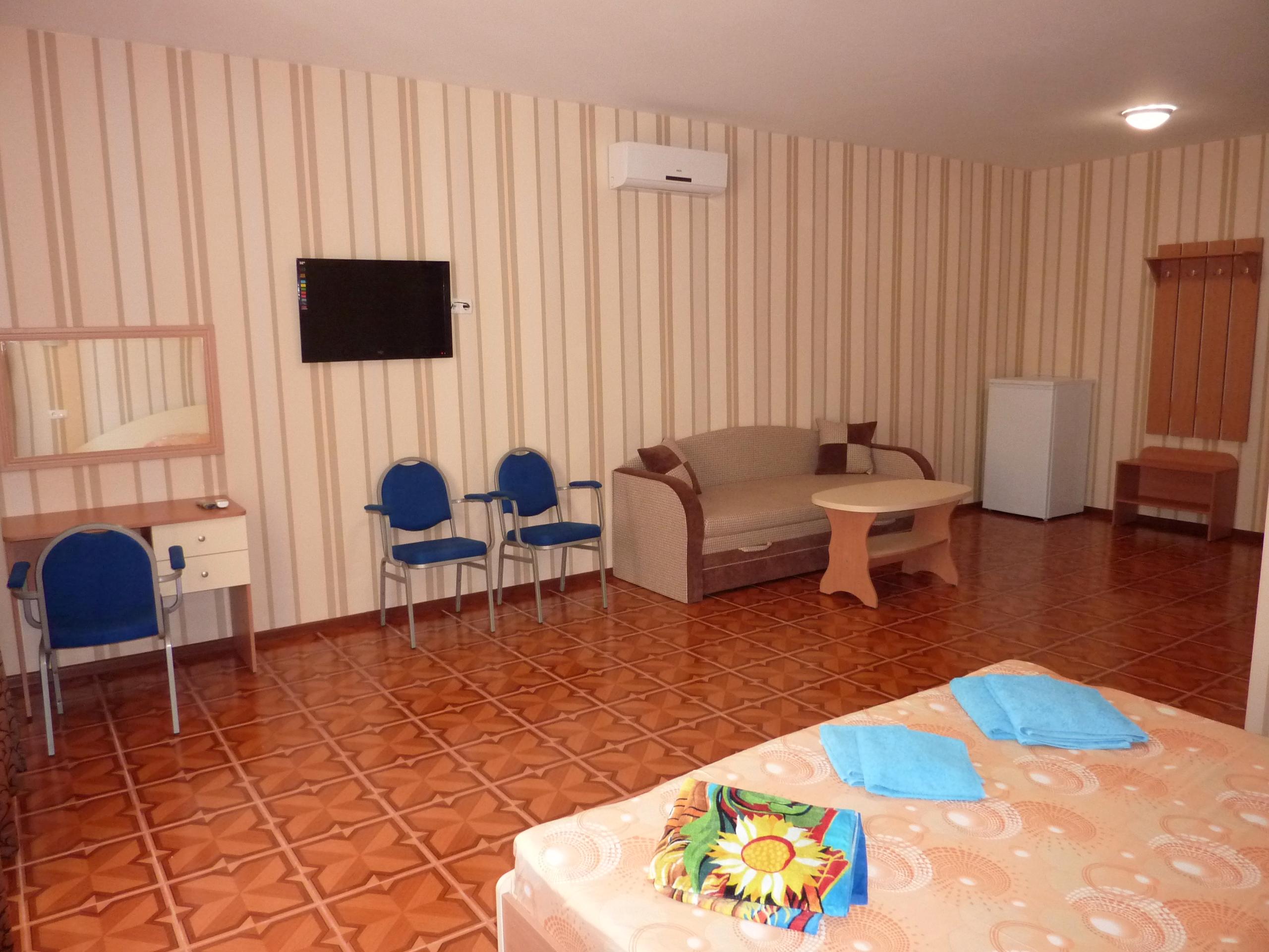 Номер-студия Делюкс с кроватью размера «king-size»