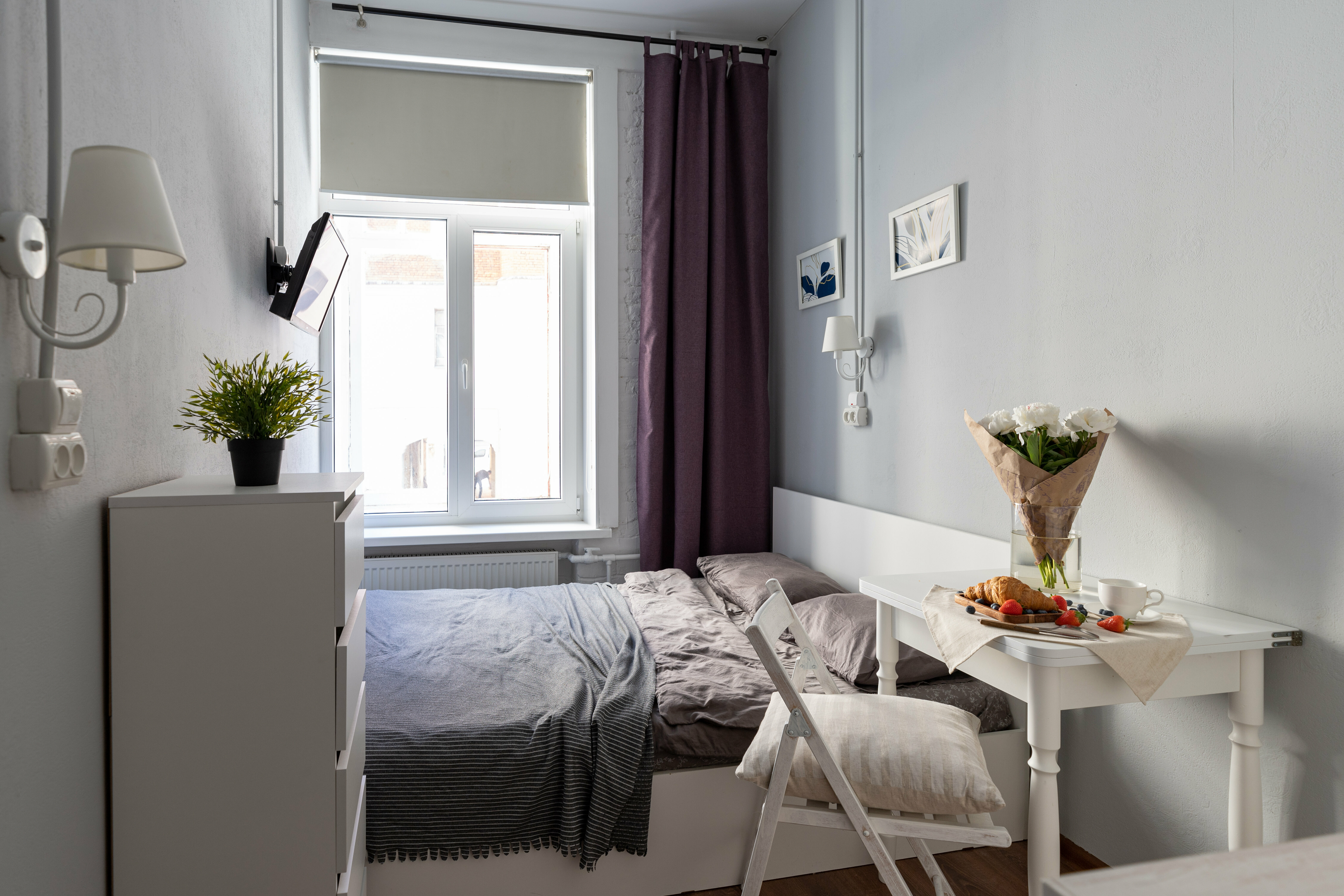 Двухместный номер с 1 кроватью и собственной ванной комнатой