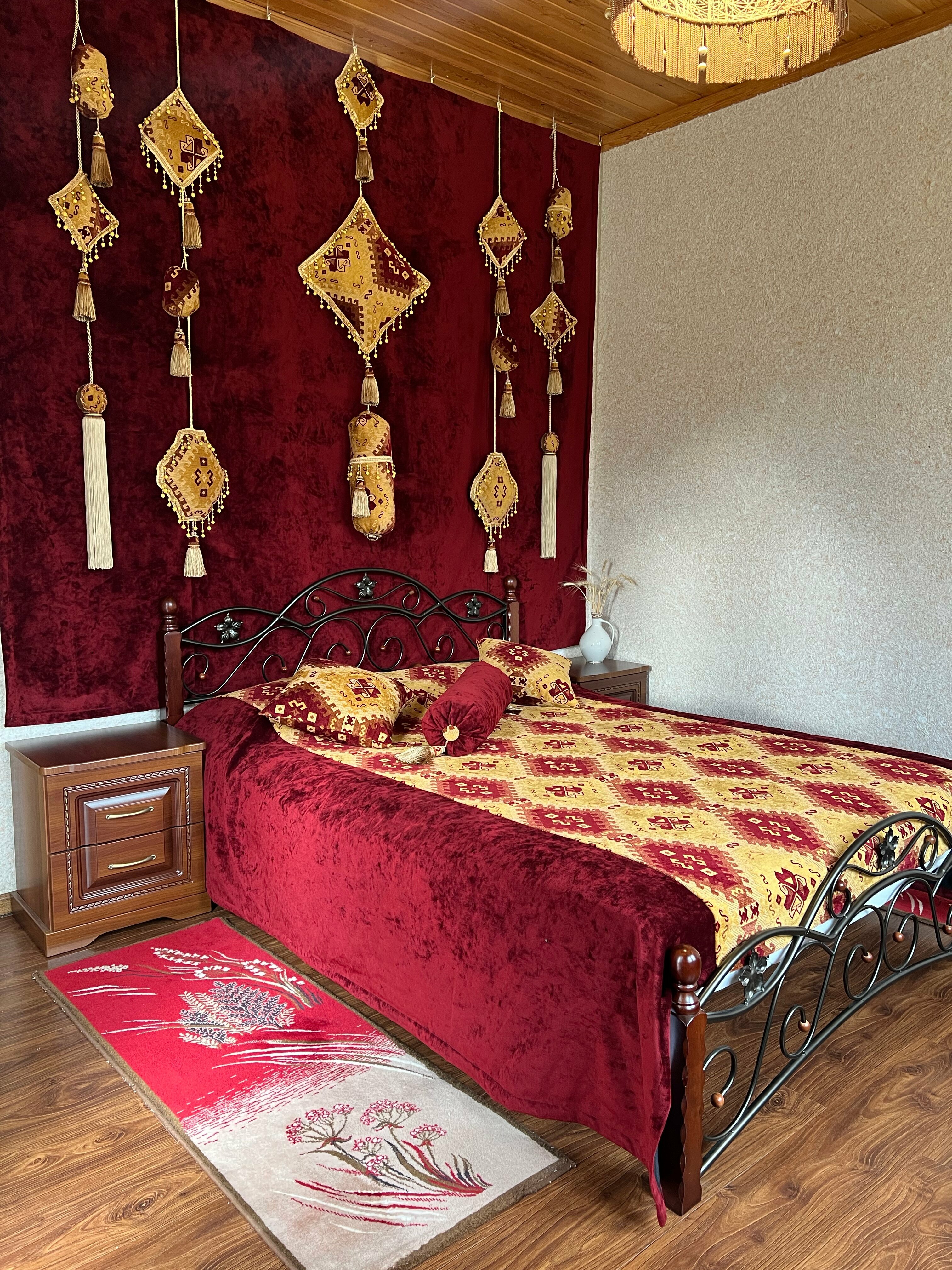 Двухместный номер с 1 кроватью или 2 отдельными кроватями, вид на горы