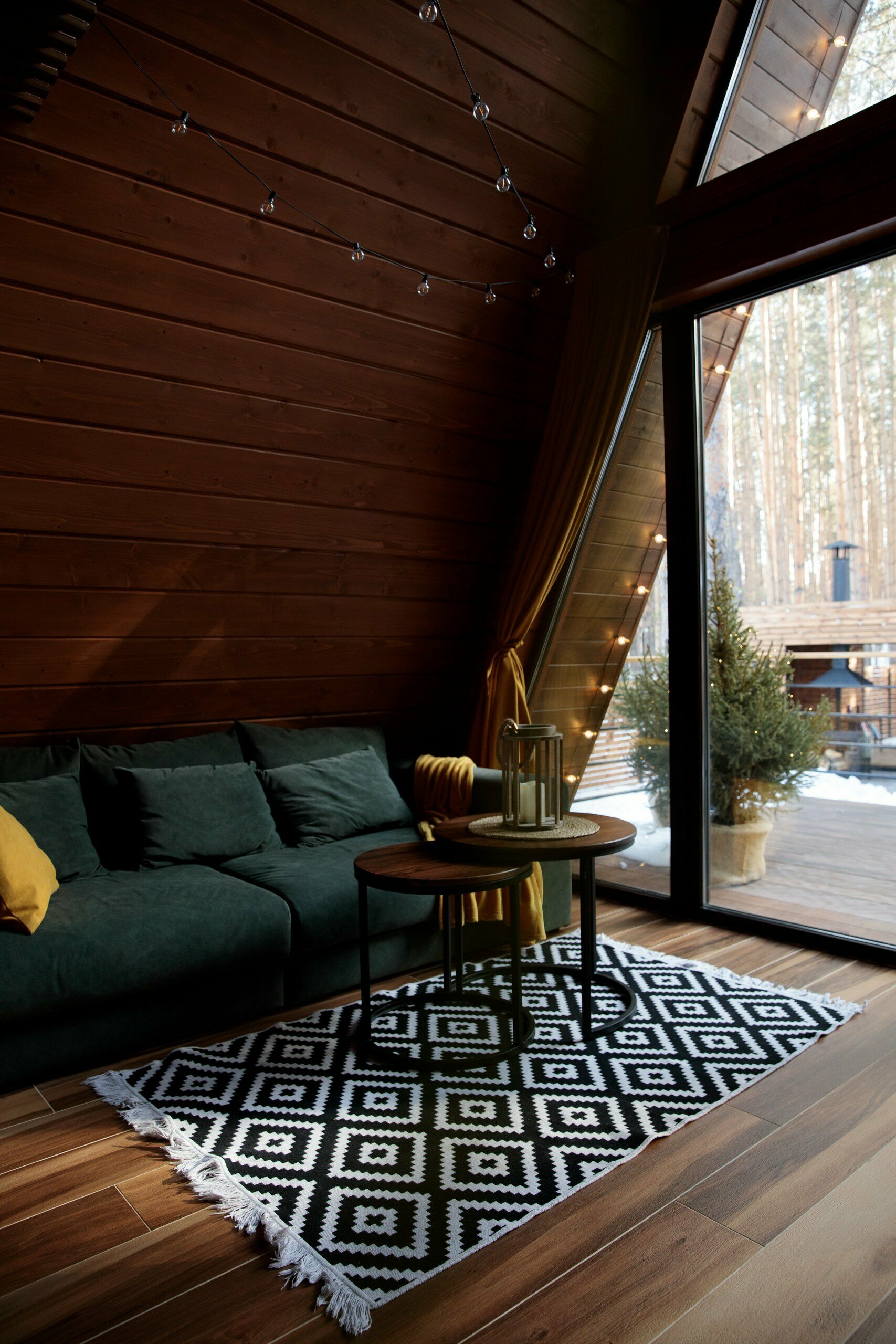 Дом с камином и баней