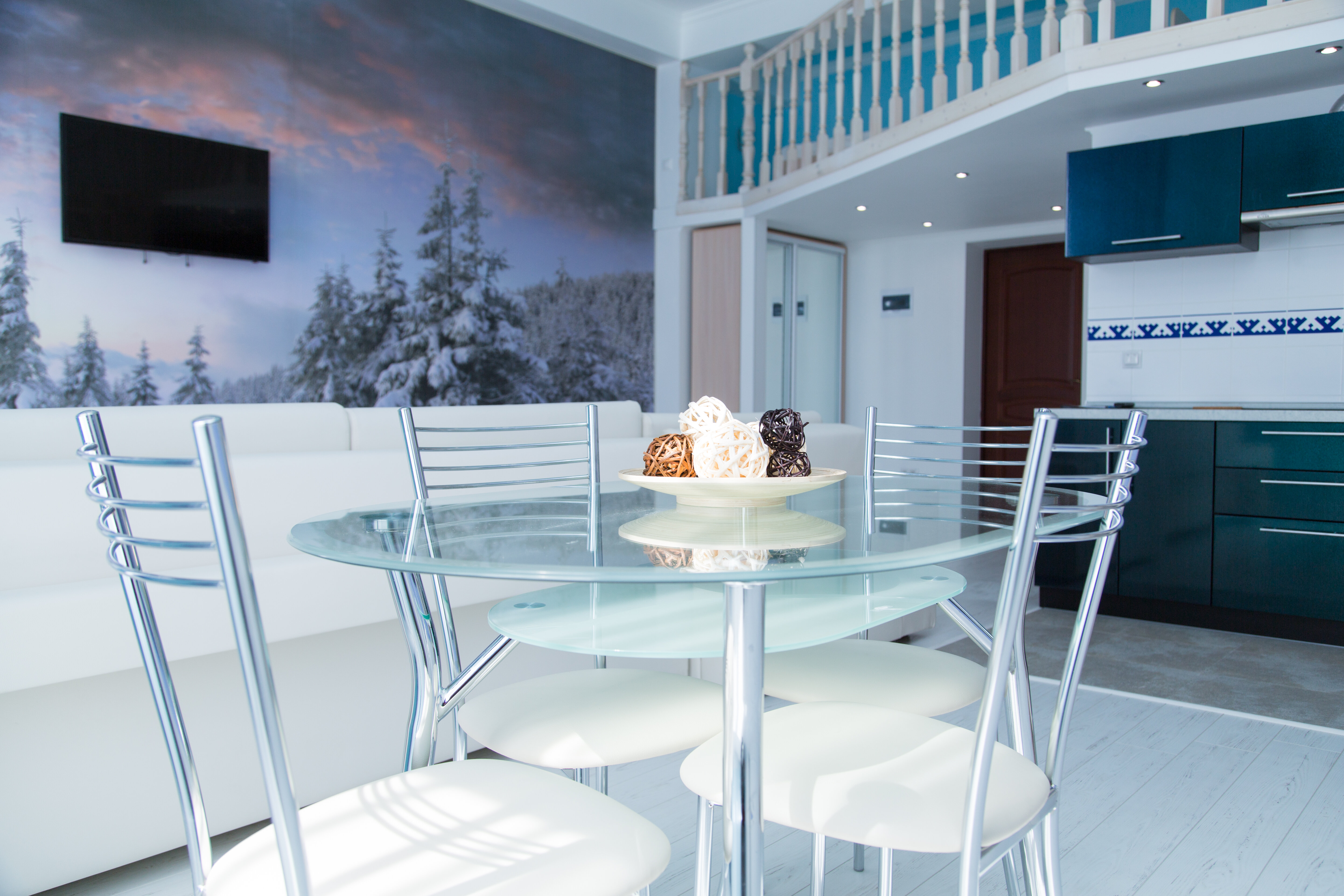 Двухуровневые апартаменты