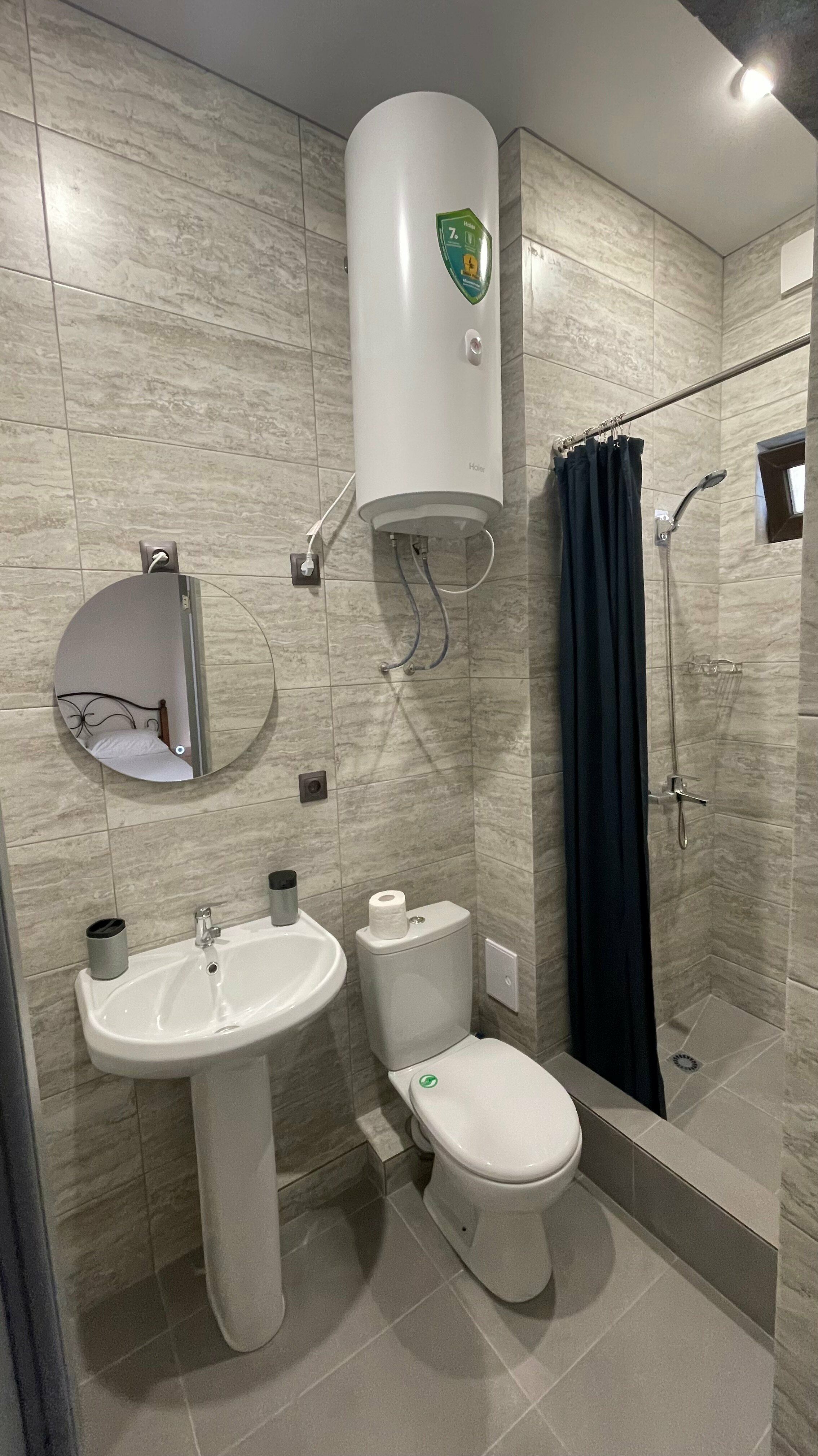 Двухместный номер с 1 кроватью и балконом