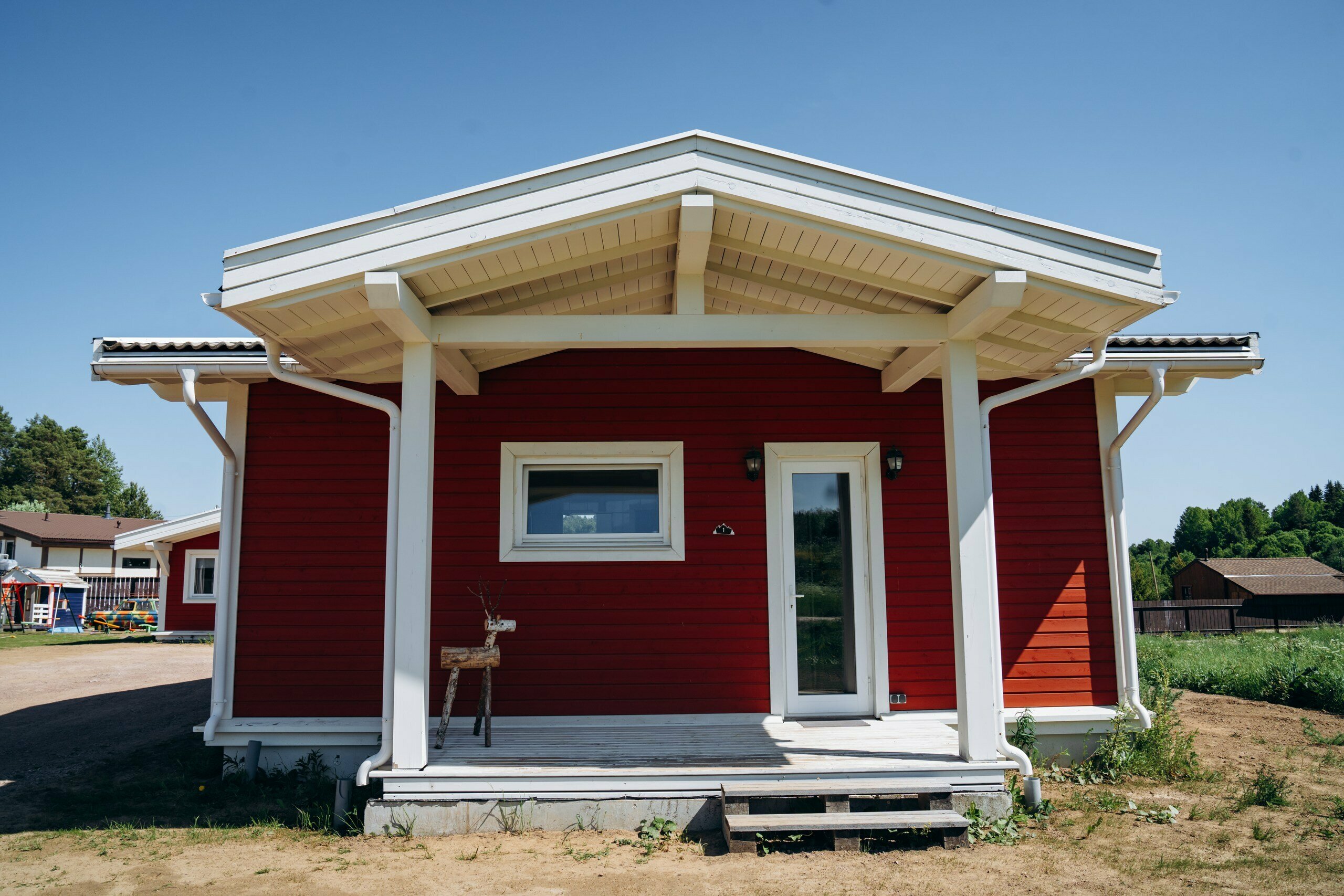 Коттедж с видом на лес