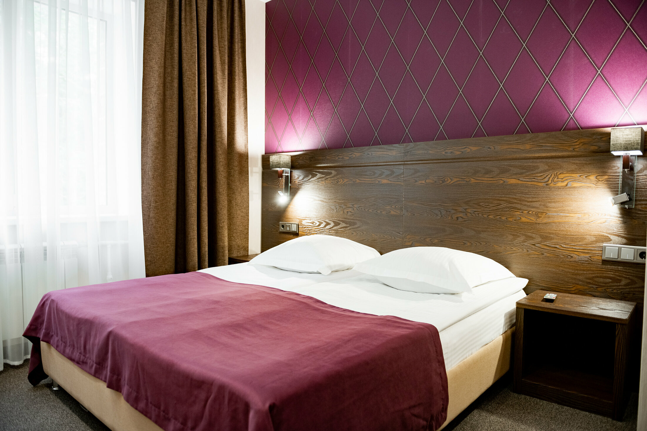 Люкс с кроватью размера «king-size» и гидромассажной ванной