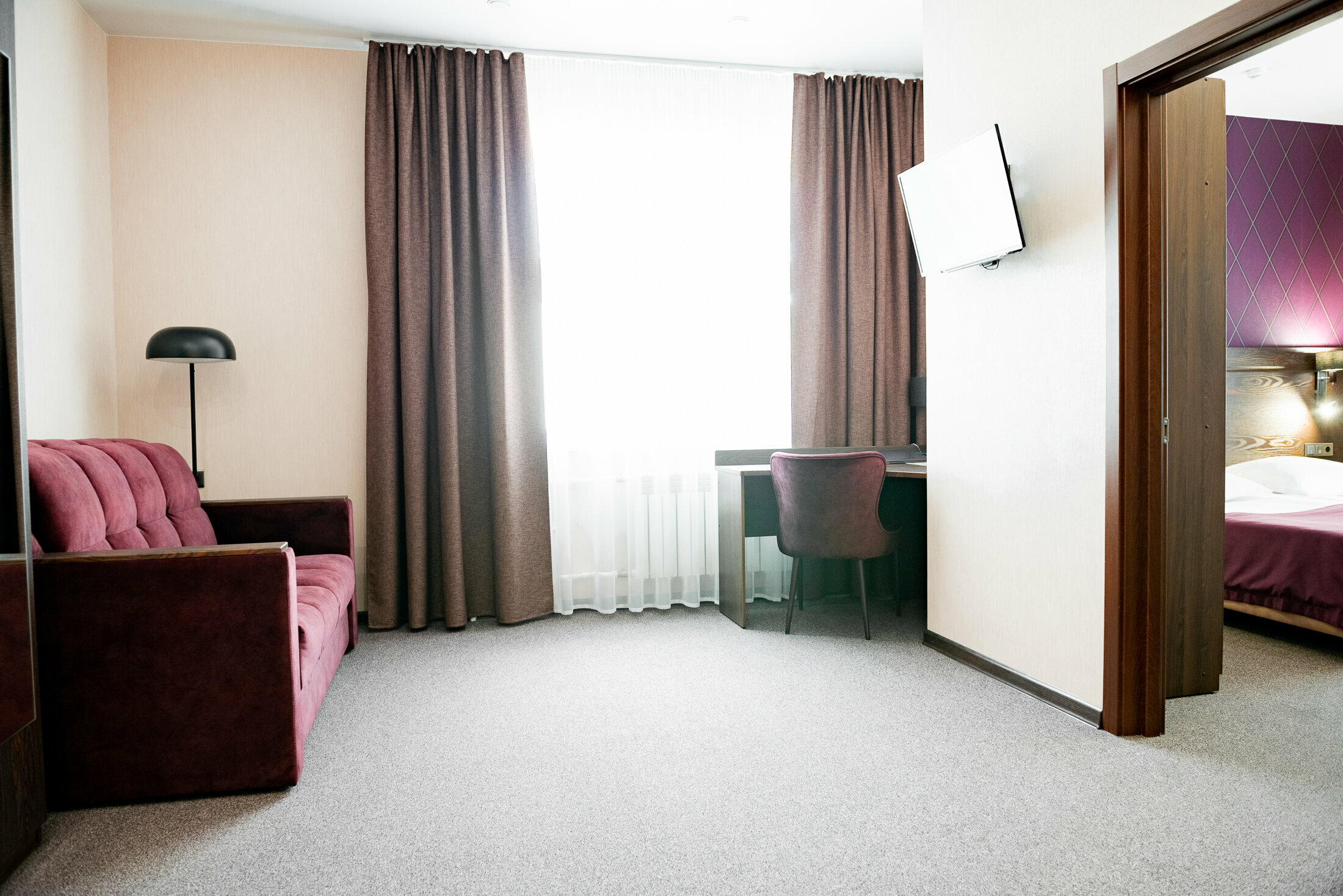 Люкс с кроватью размера «king-size»