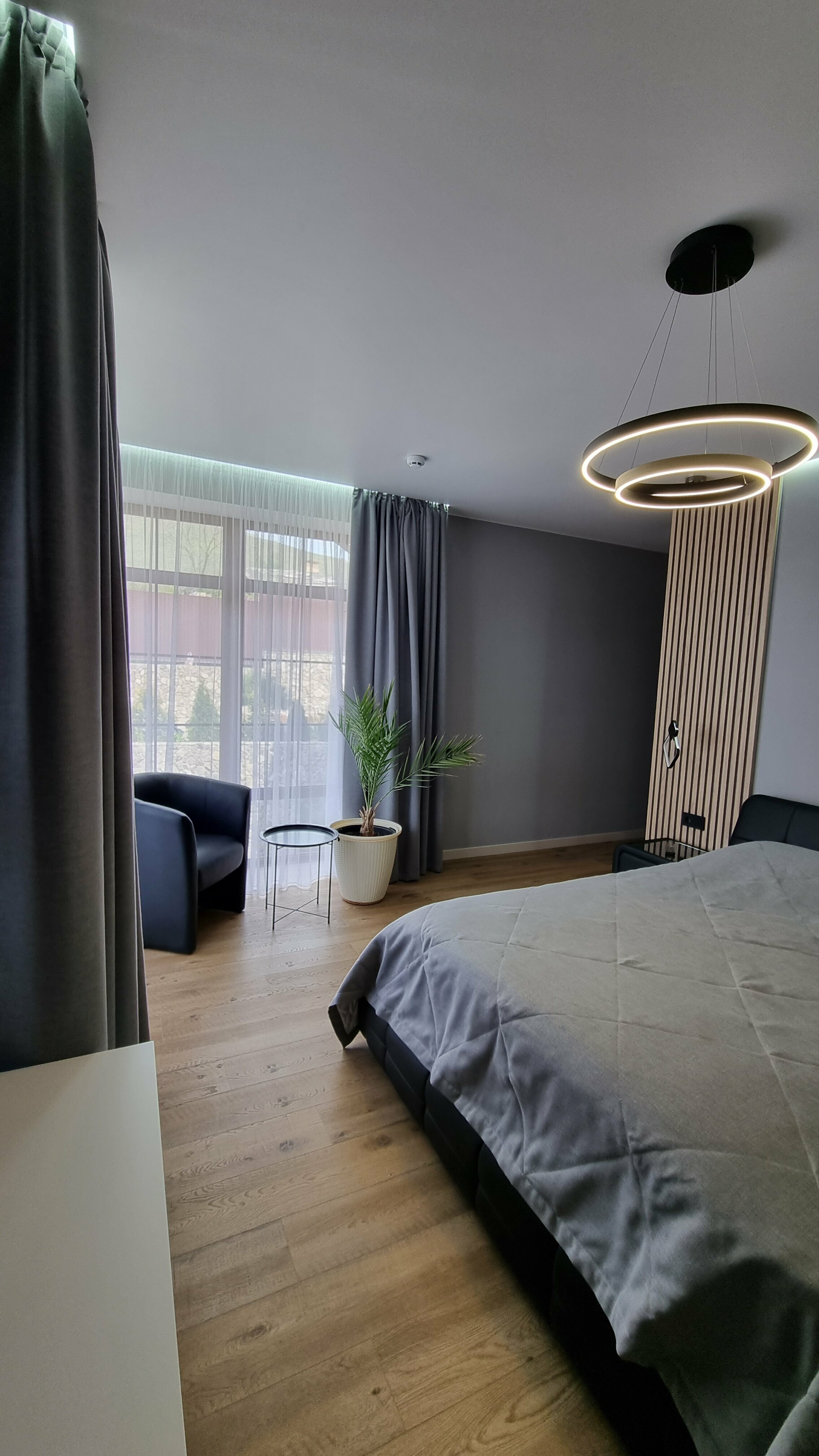 Двухместный номер с 1 кроватью и видом на горы