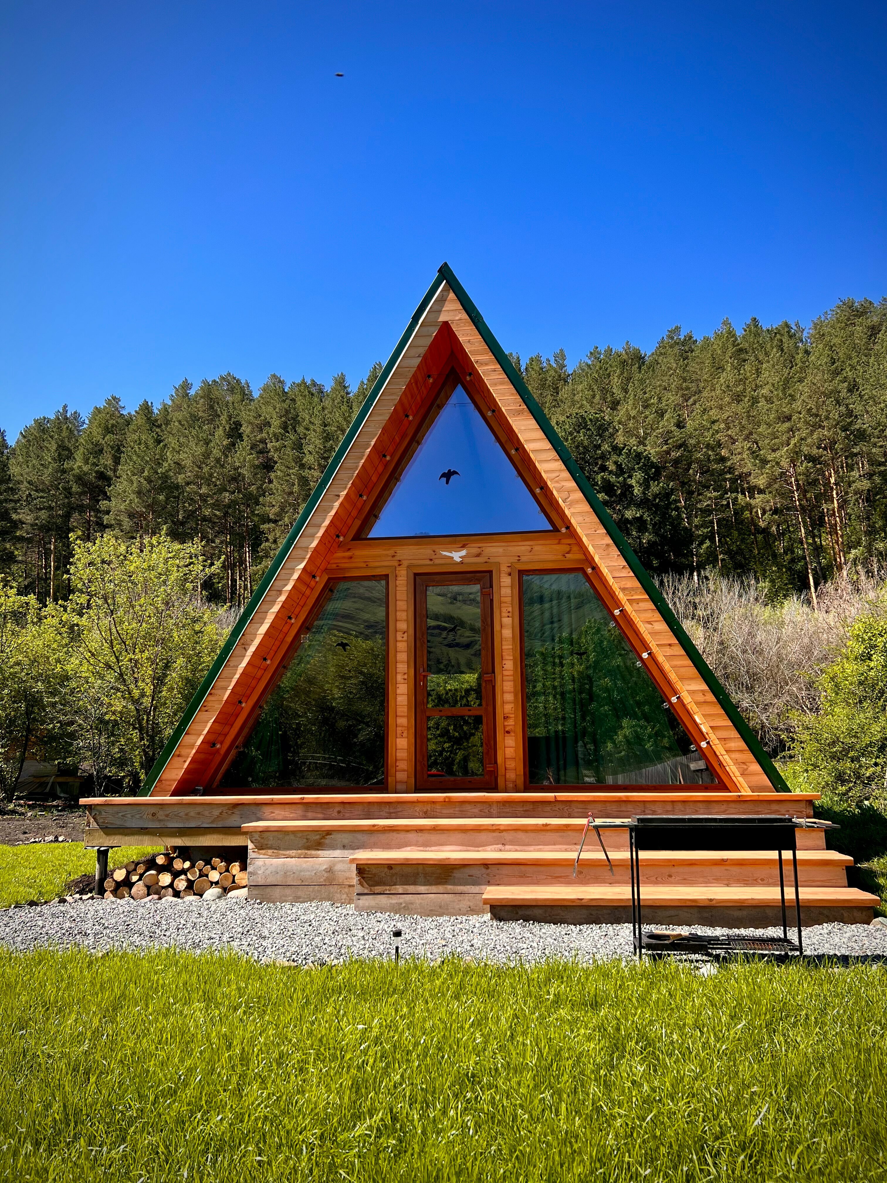 Коттедж с видом на горы