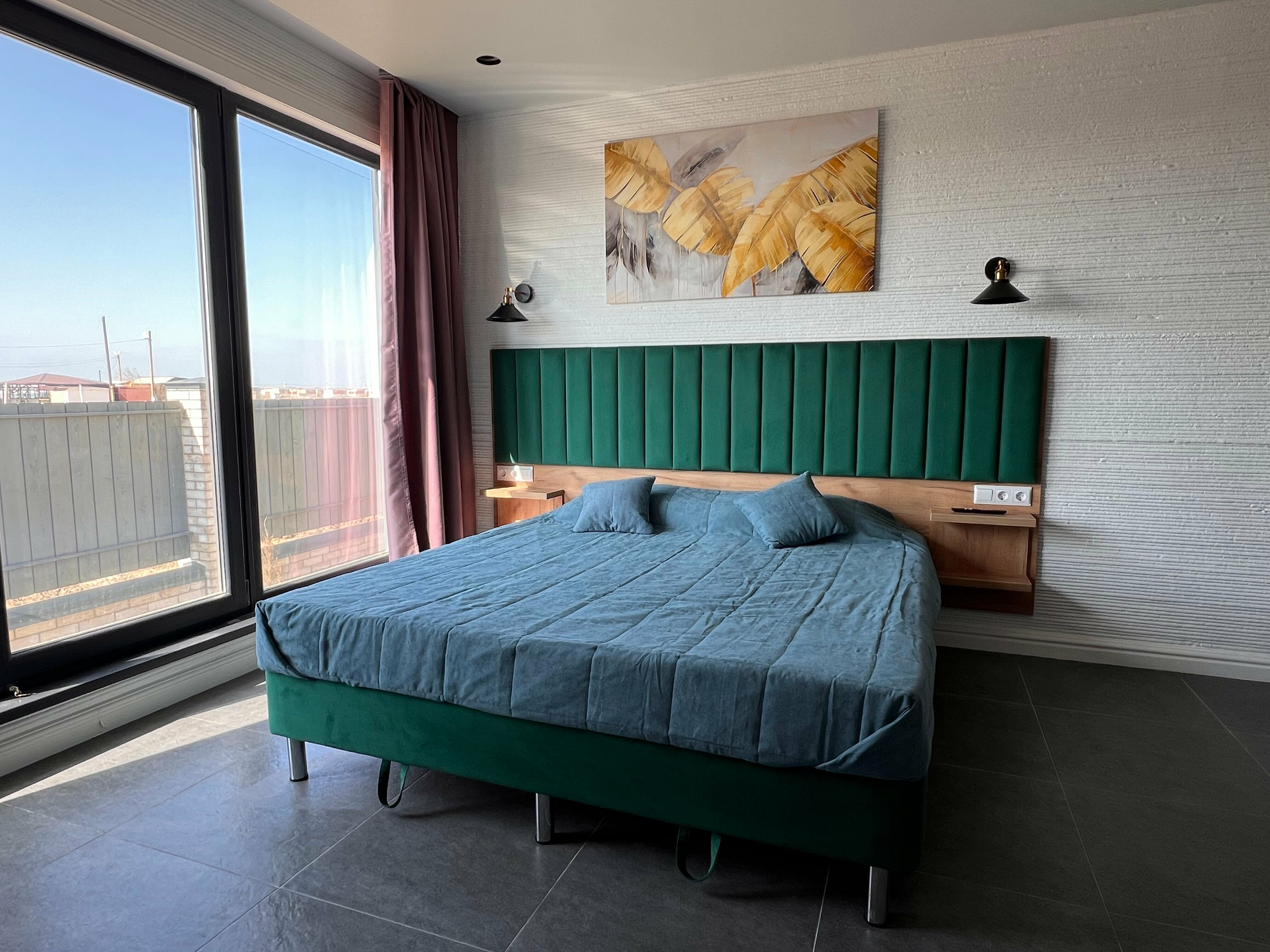 Двухместный номер с 1 кроватью и террасой