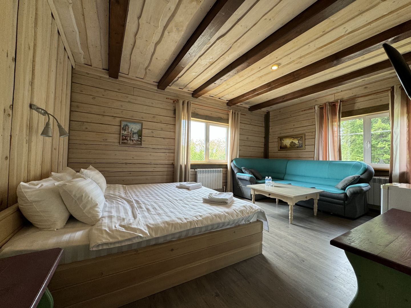 Большой двухместный номер с 1 кроватью