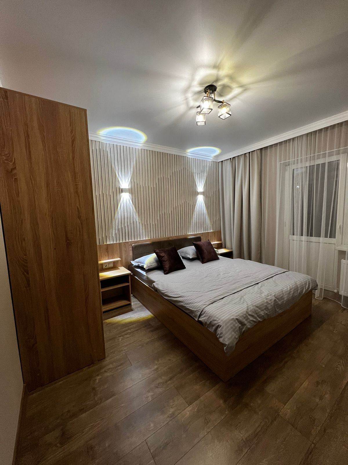 Двухместный номер с 1 кроватью и видом на горы