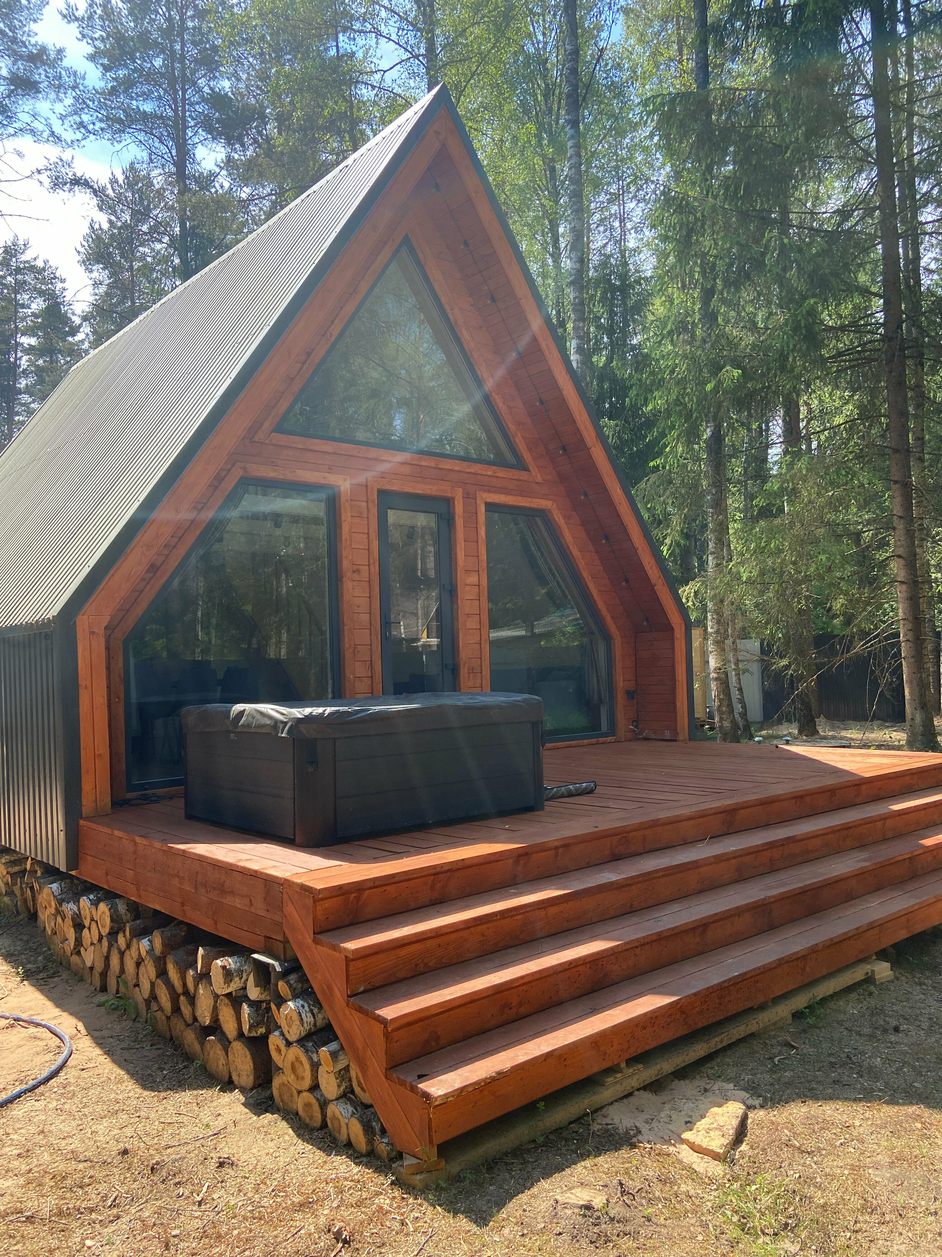 Дом с видом на лес