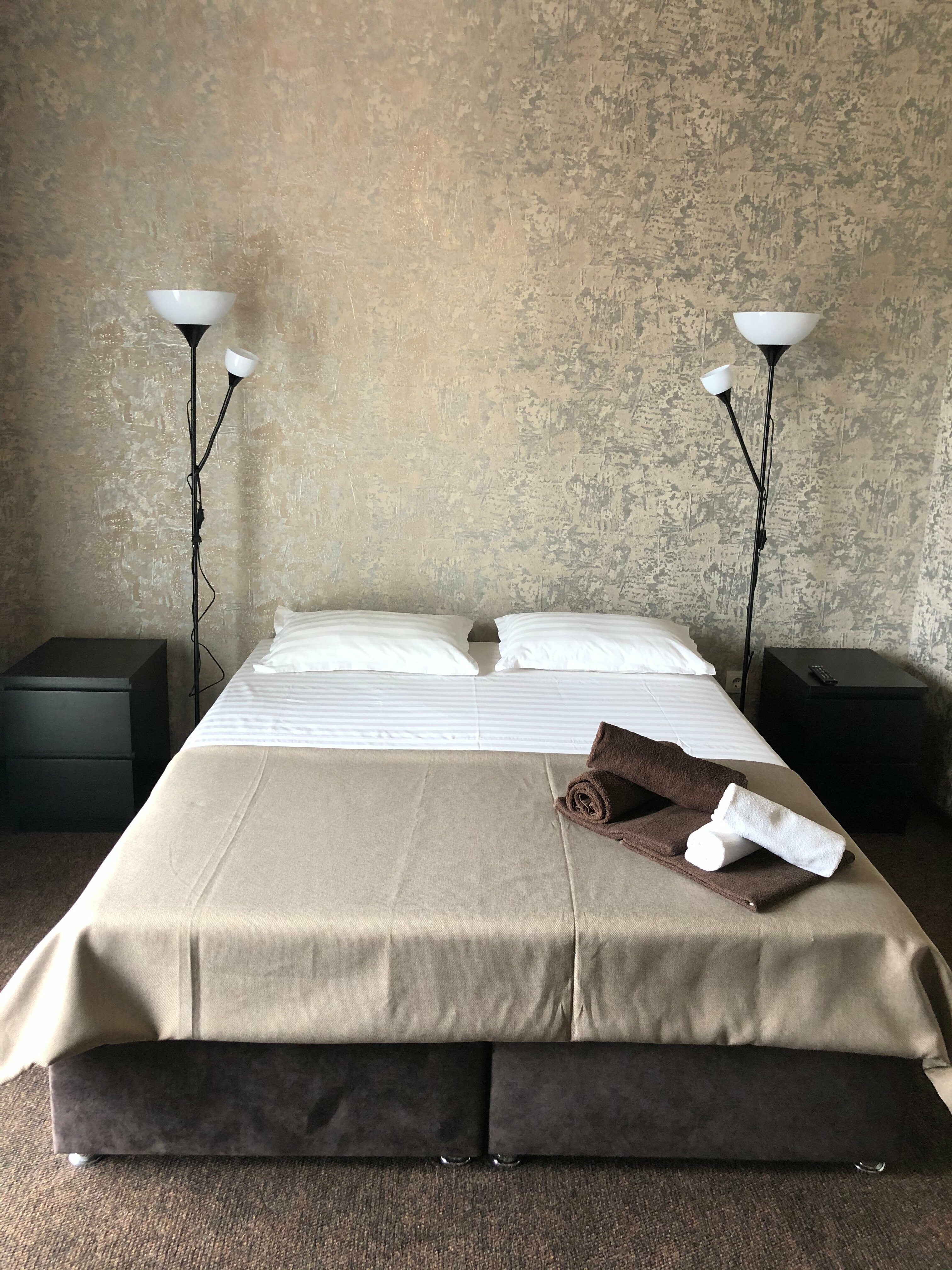 Двухместный номер с 1 кроватью и балконом