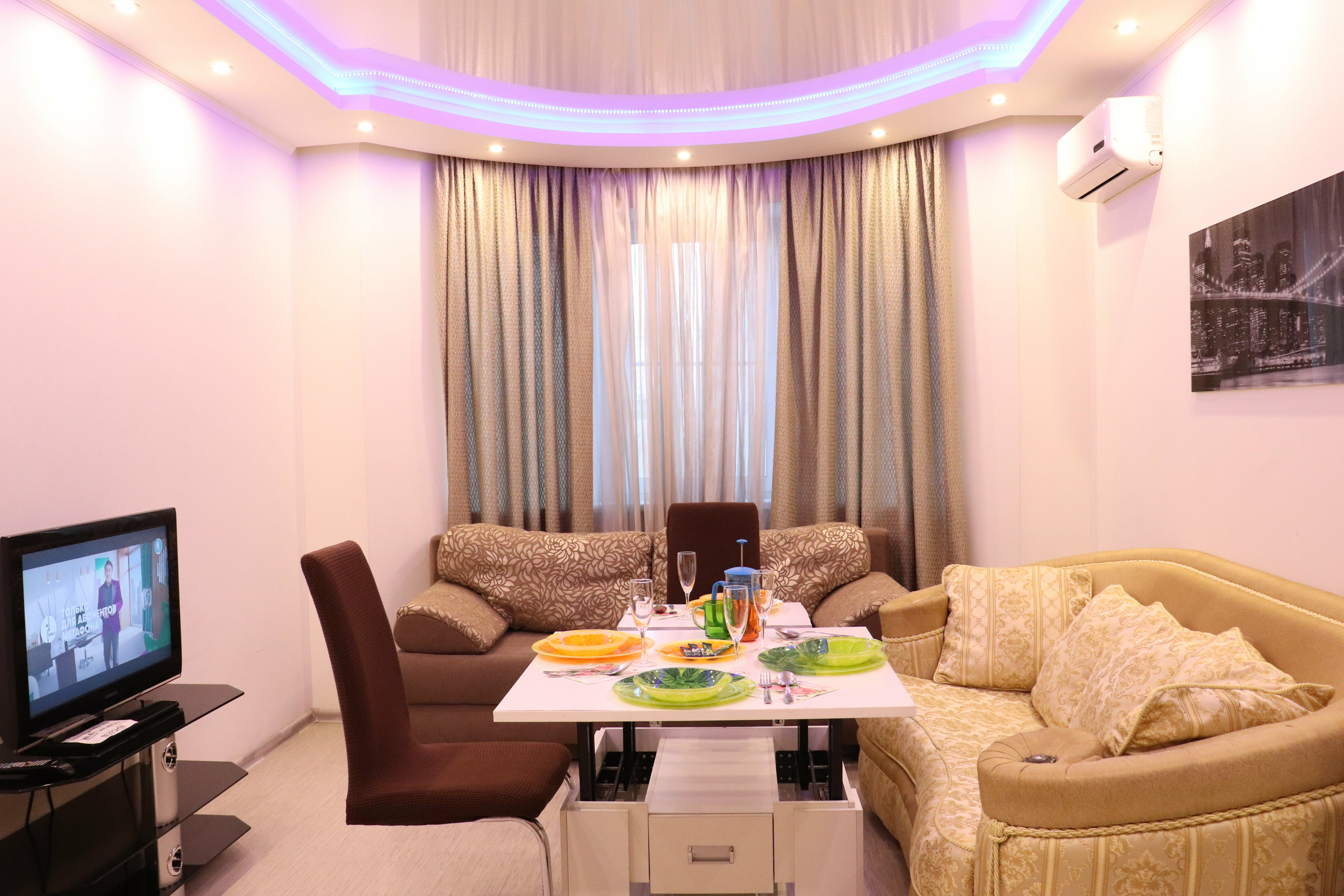 Апартаменты с 1 спальней