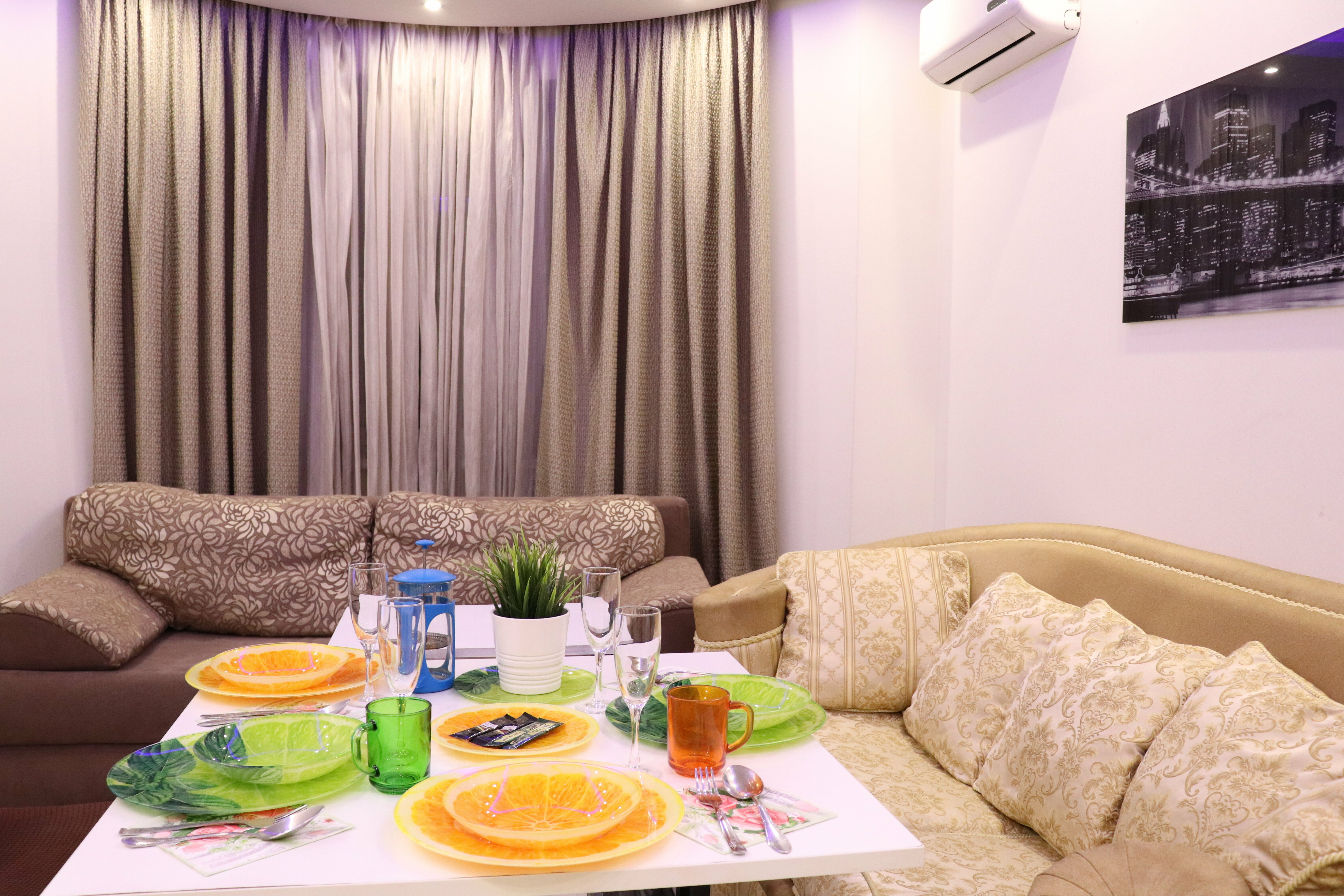 Апартаменты с 1 спальней