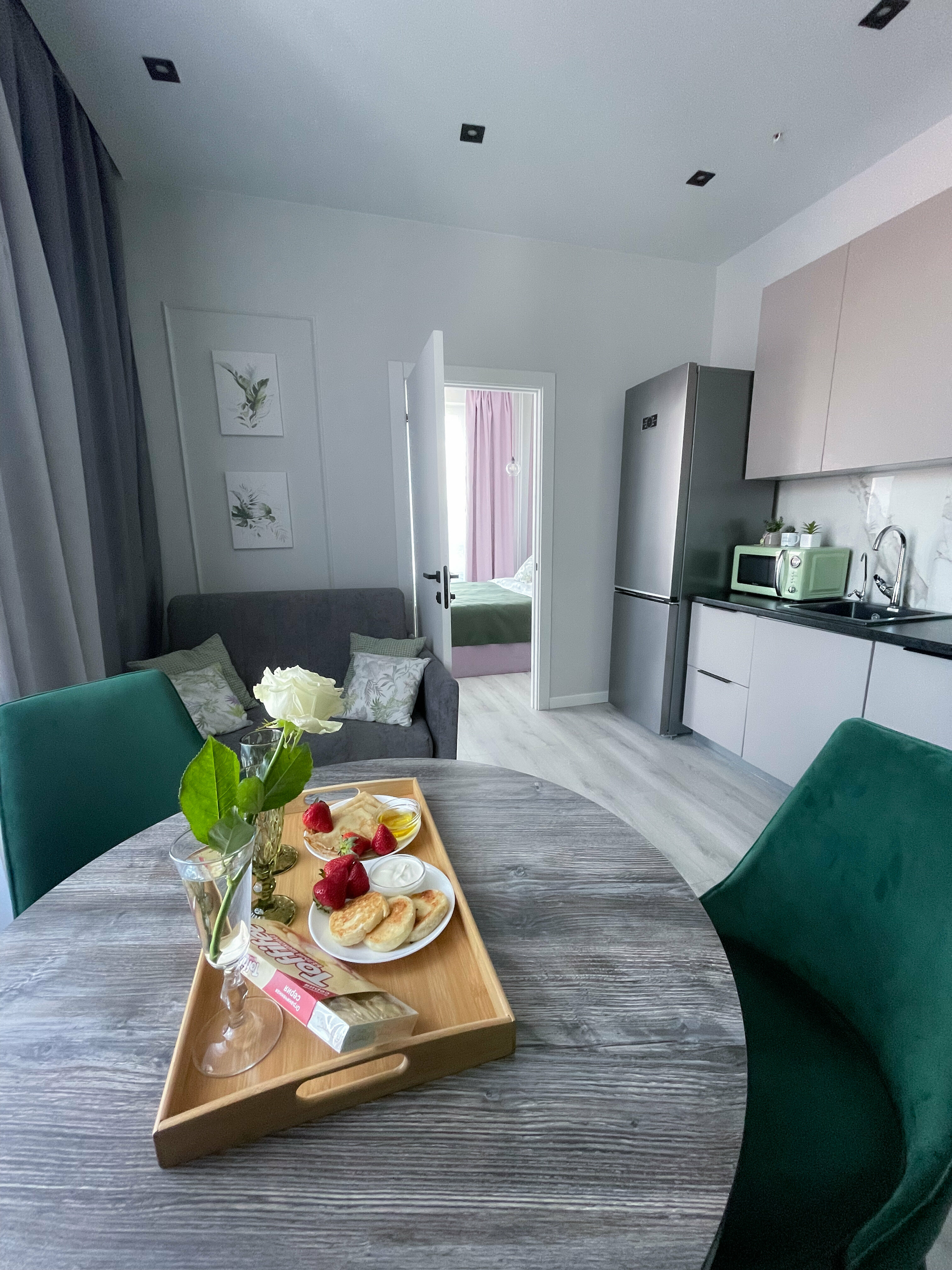 Апартаменты с 1 спальней