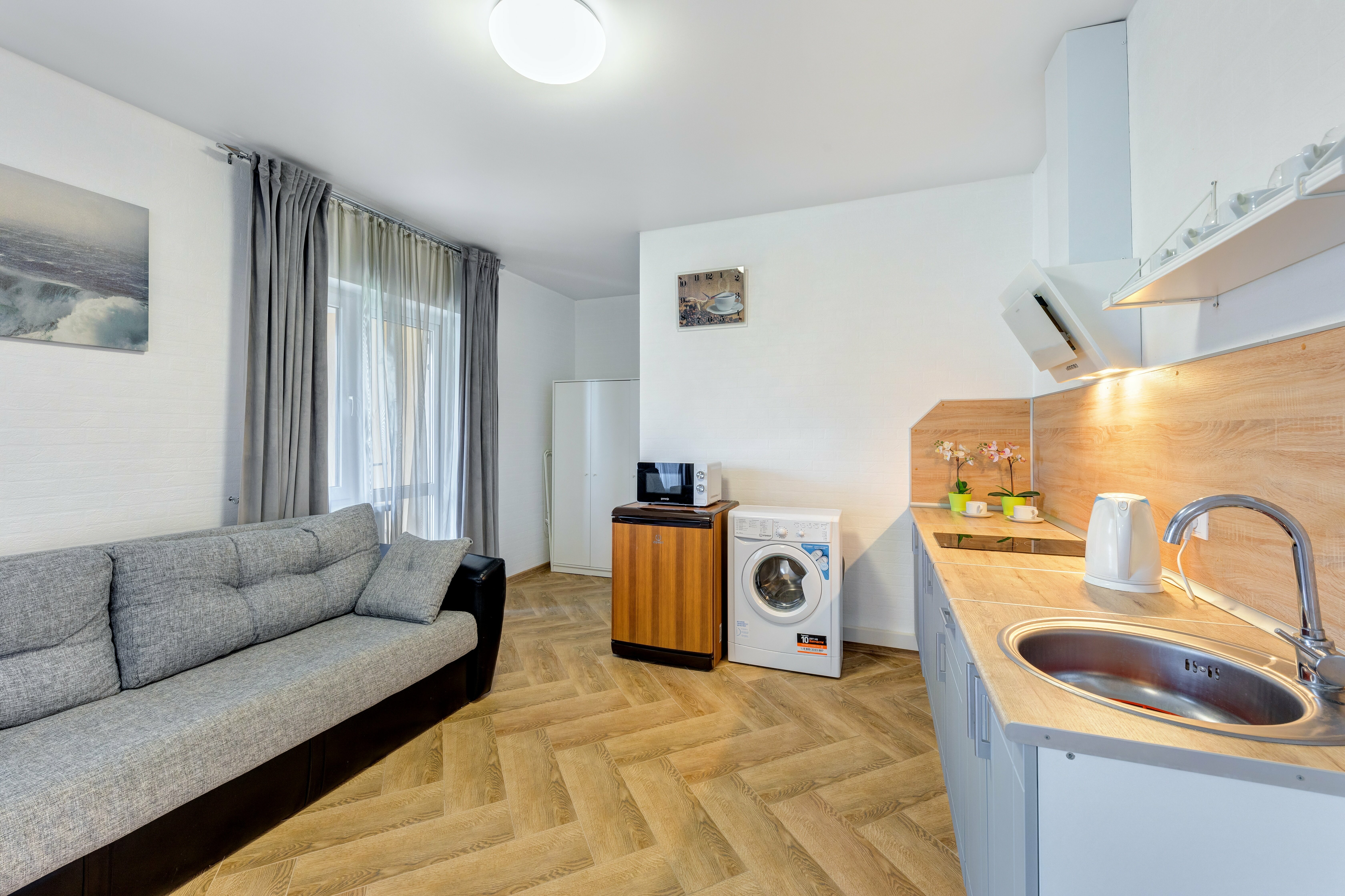 Номер-студия с видом на море