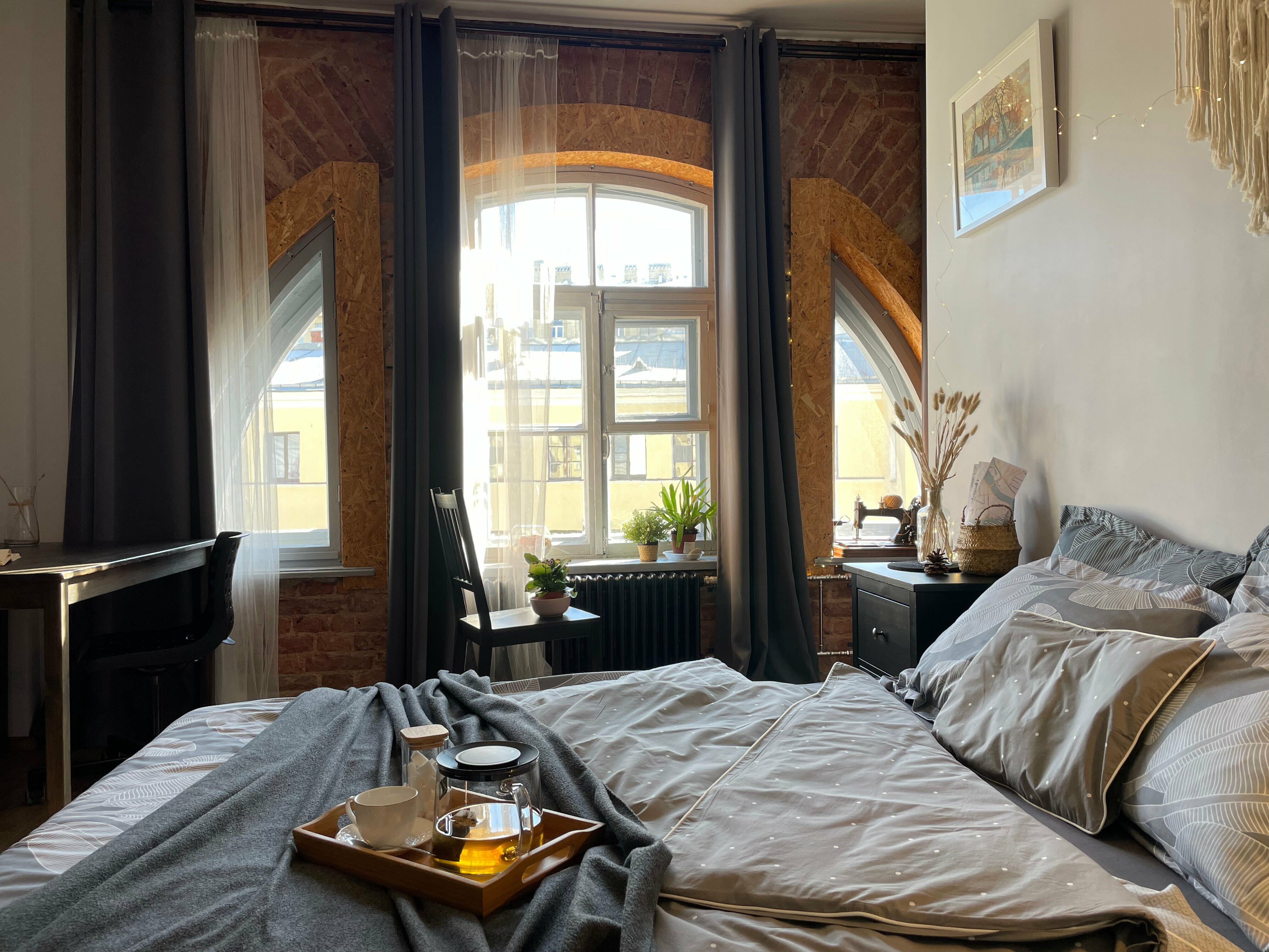 Двухкомнатная квартира с видом во двор