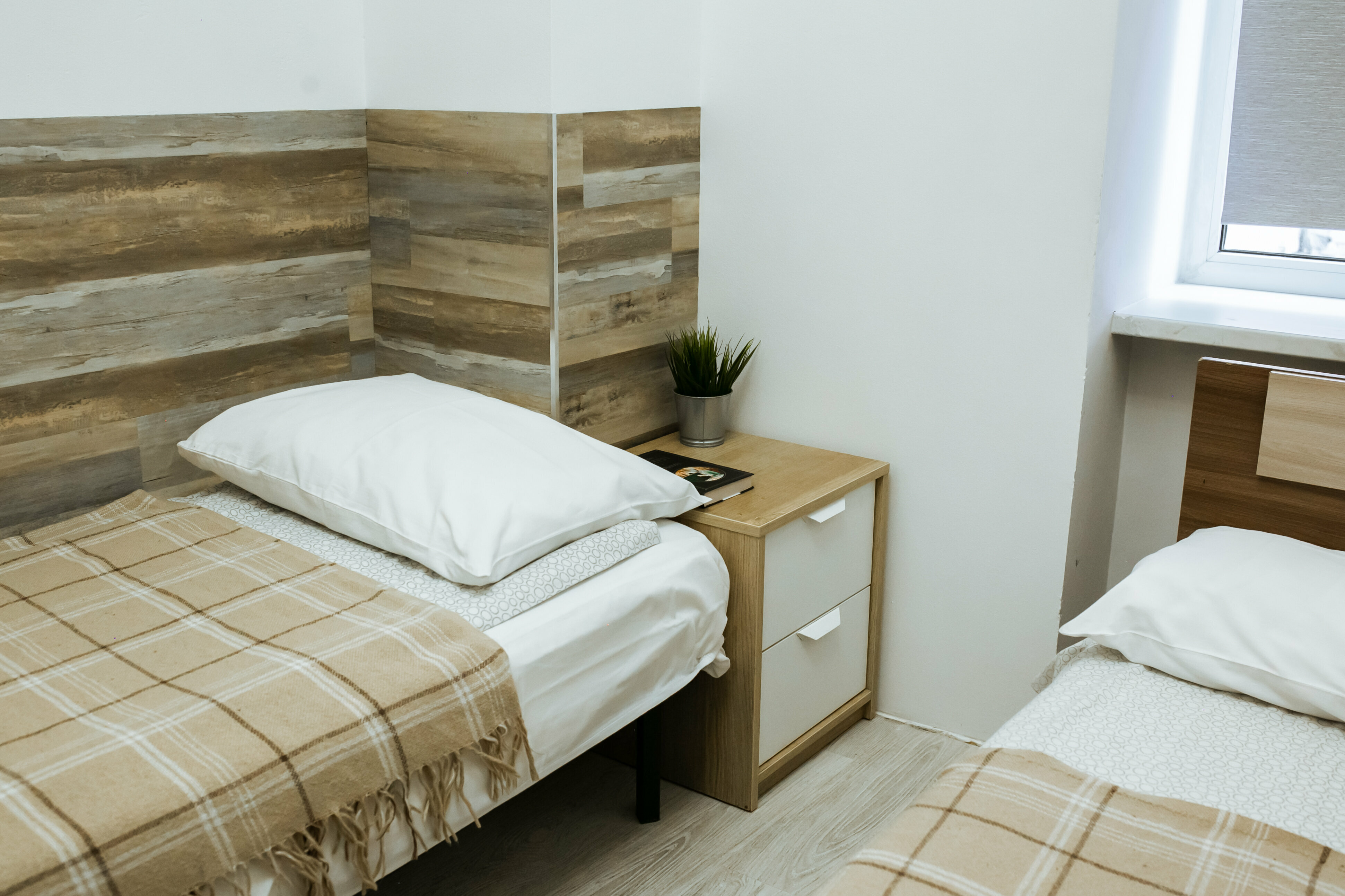 Двухместный номер с 2 отдельными кроватями и душем