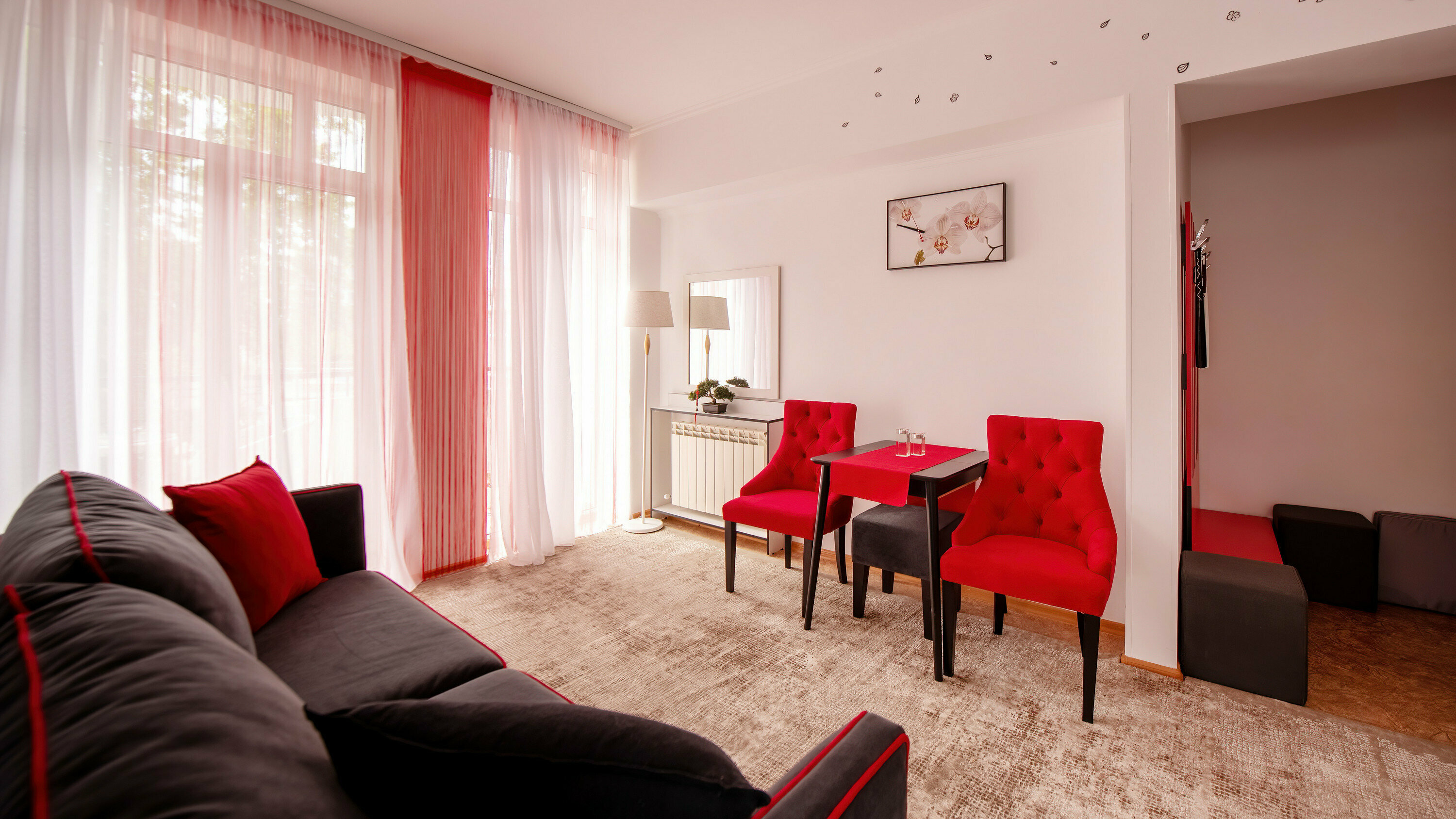 Улучшенный двухместный номер Делюкс с 1 кроватью или 2 отдельными кроватями