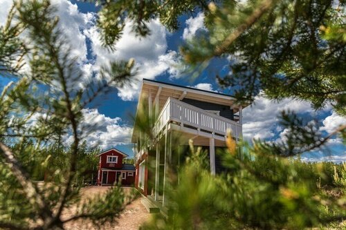 Апартаменты с видом на озеро в Вепсский Хутор