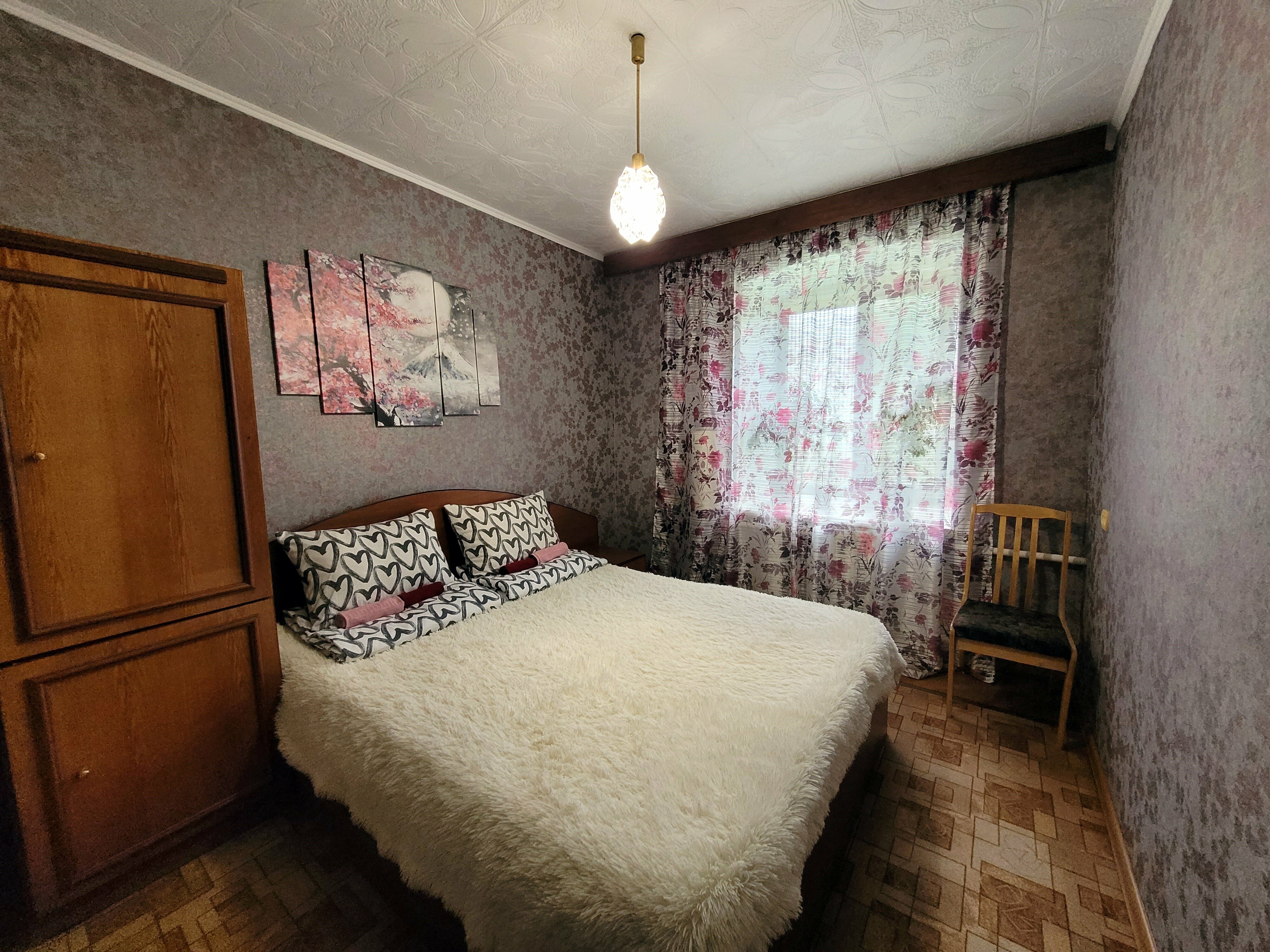 Двухместный номер с 1 кроватью и общей ванной комнатой