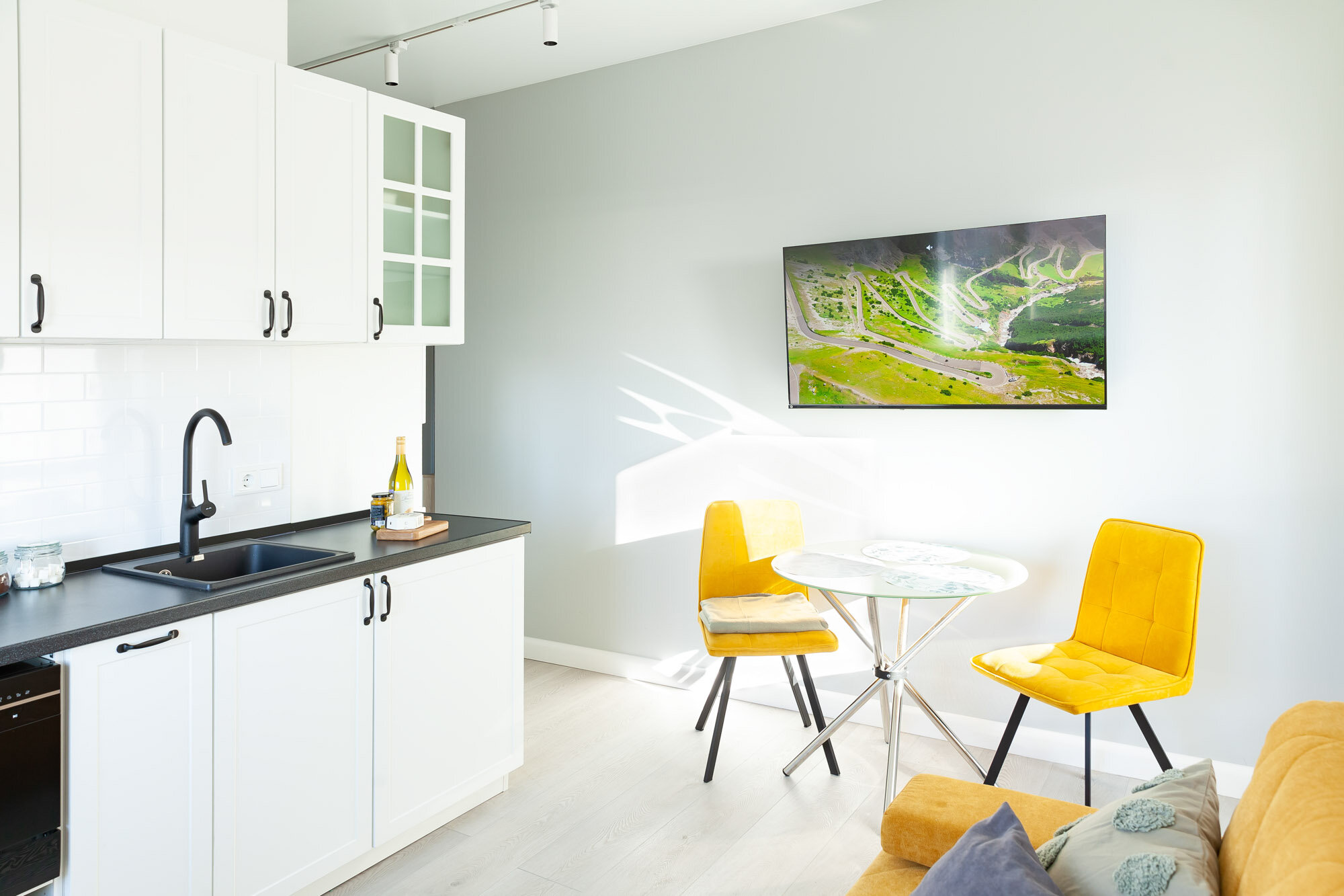 Апартаменты с 1 спальней