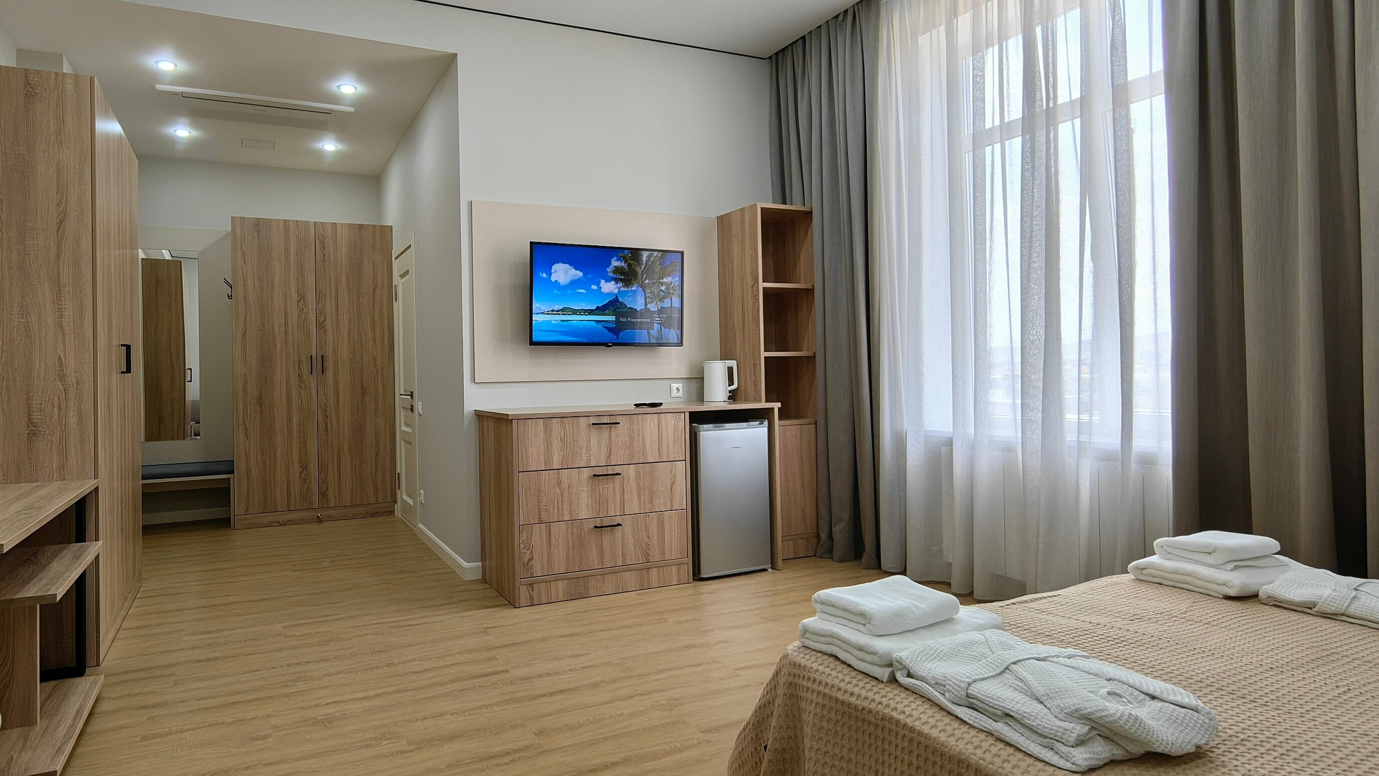 Двухместный номер с 1 кроватью и видом на горы