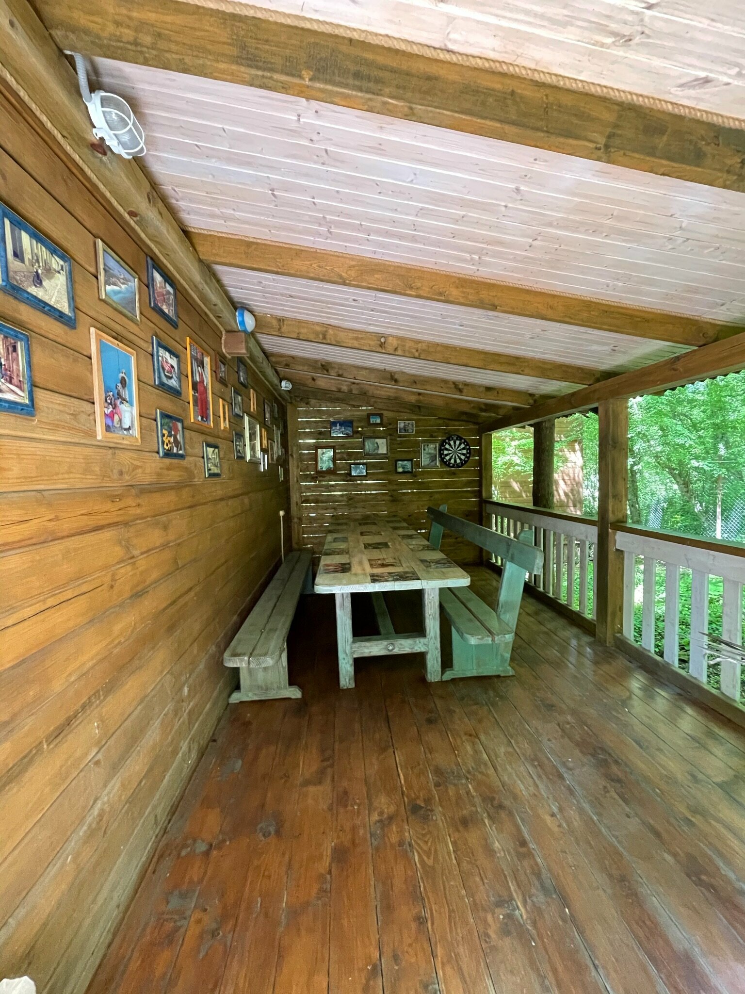 Коттедж с видом на лес