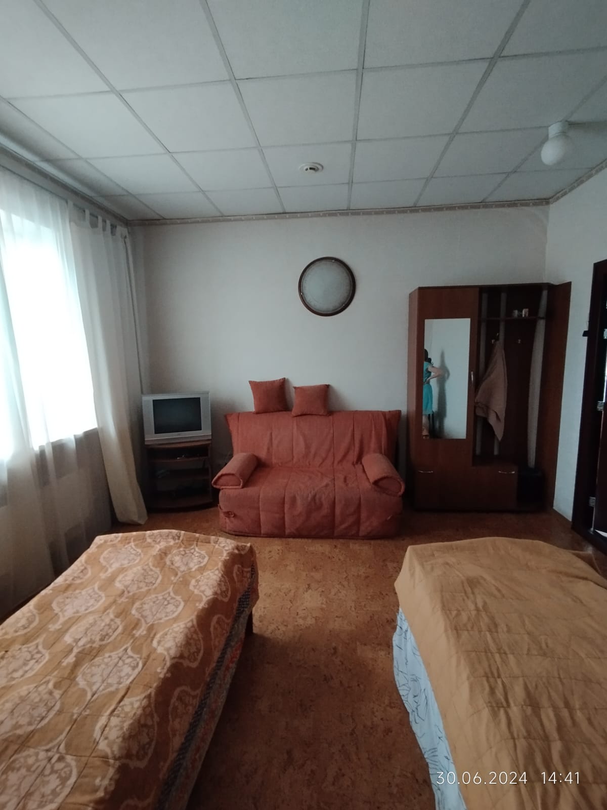 Бюджетный двухместный номер с 2 отдельными кроватями