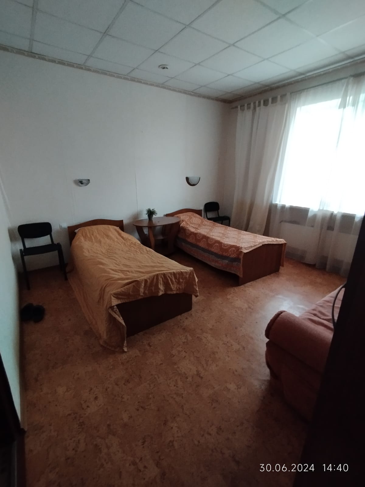 Бюджетный двухместный номер с 2 отдельными кроватями